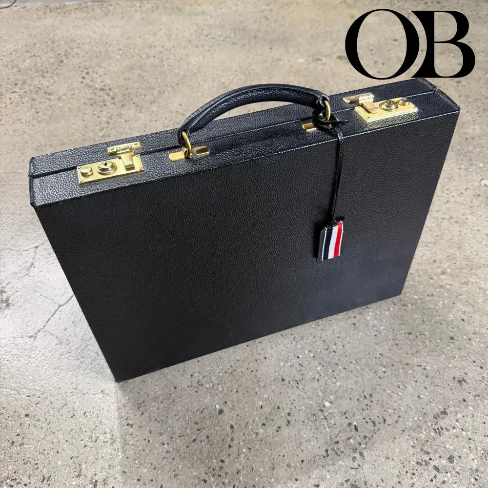 Thom Browne Leather Briefcase accessories