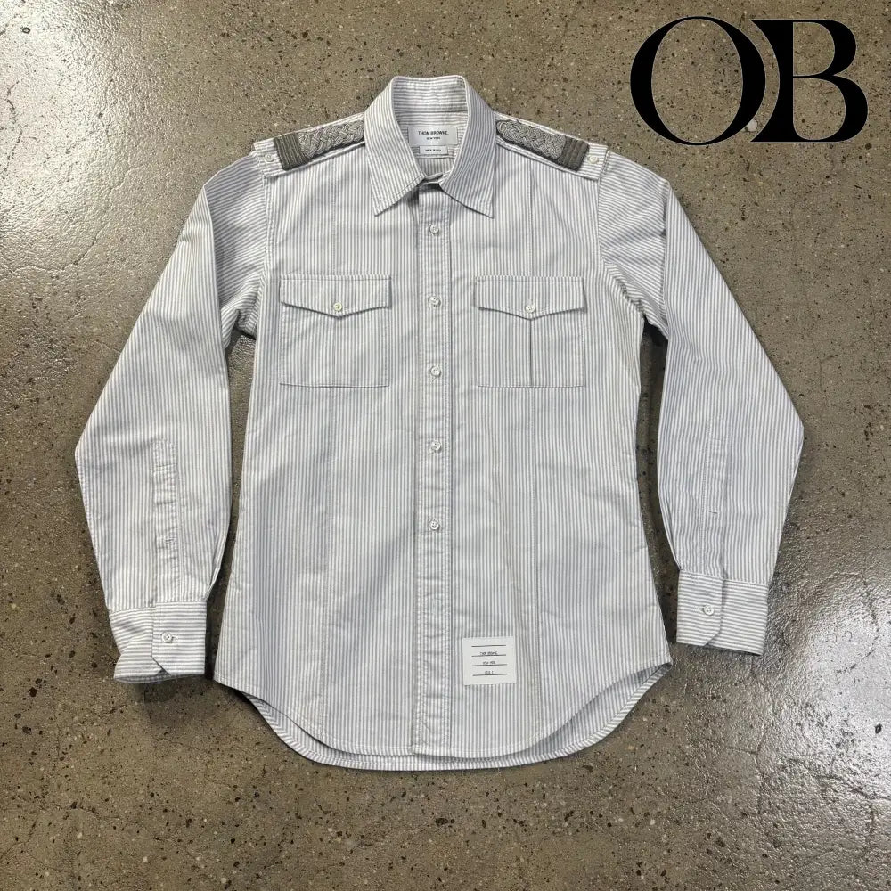 Thom Browne  Military Patch Shirt 