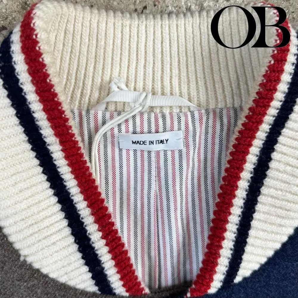 Thom Browne  Multi-Color Bomber Jacket 