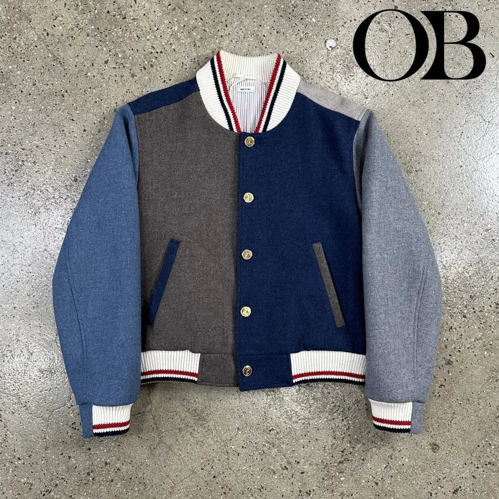 Thom Browne  Multi-Color Bomber Jacket 