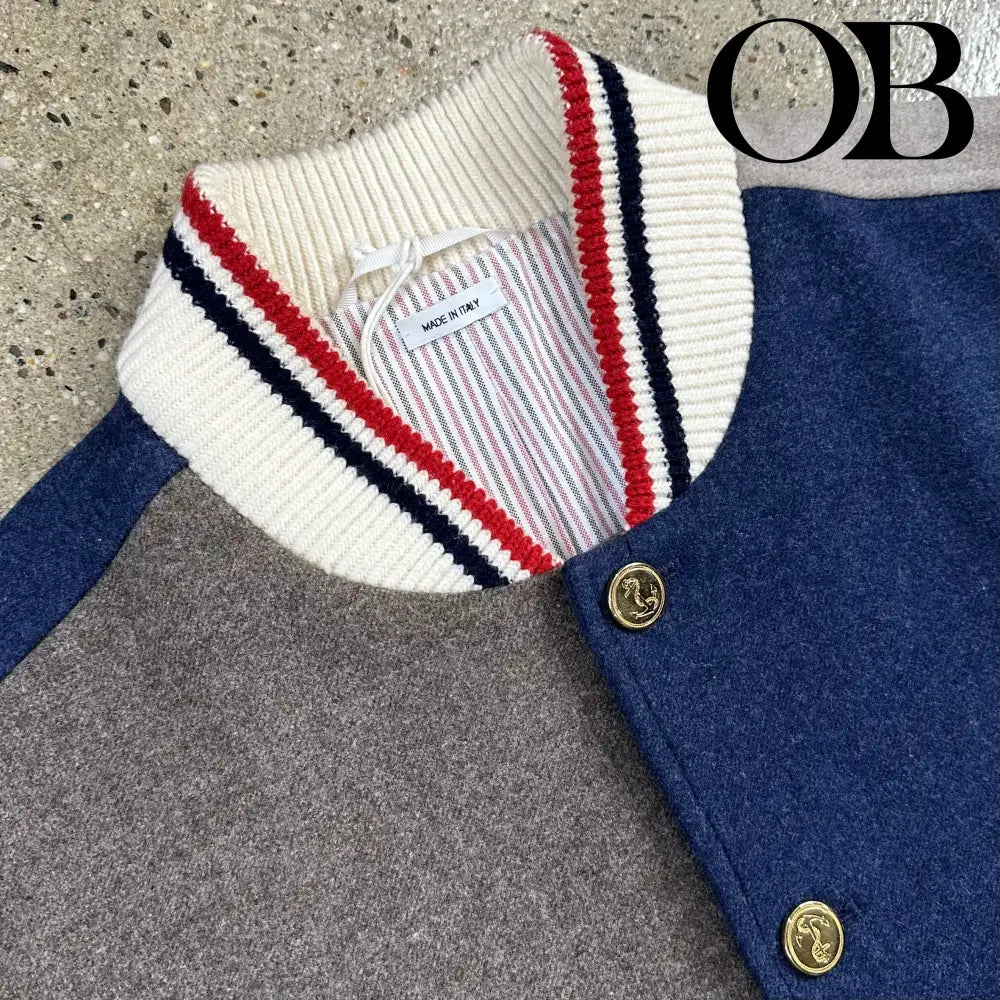 Thom Browne  Multi-Color Bomber Jacket 