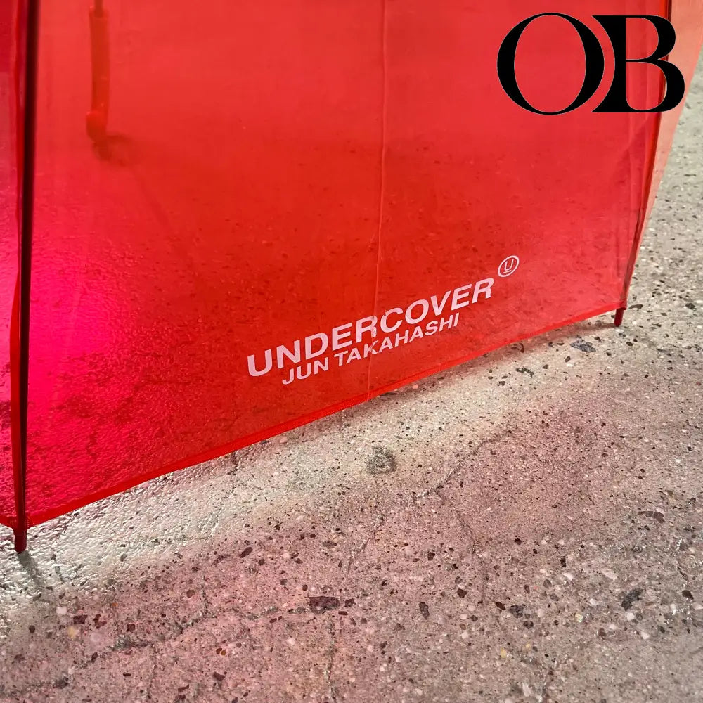 Undercover Red Clear Umbrella accessories