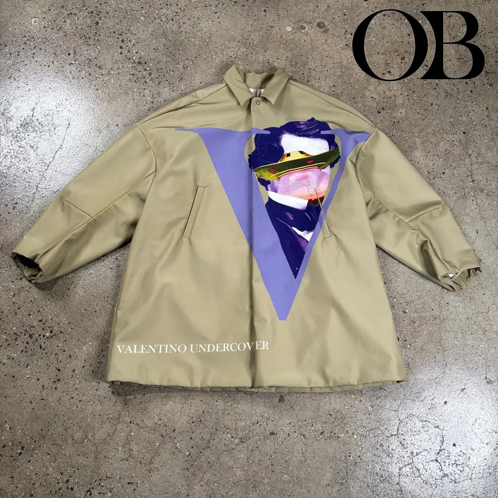 Valentino X Undercover Logo Trench Coat 4 outerwear
