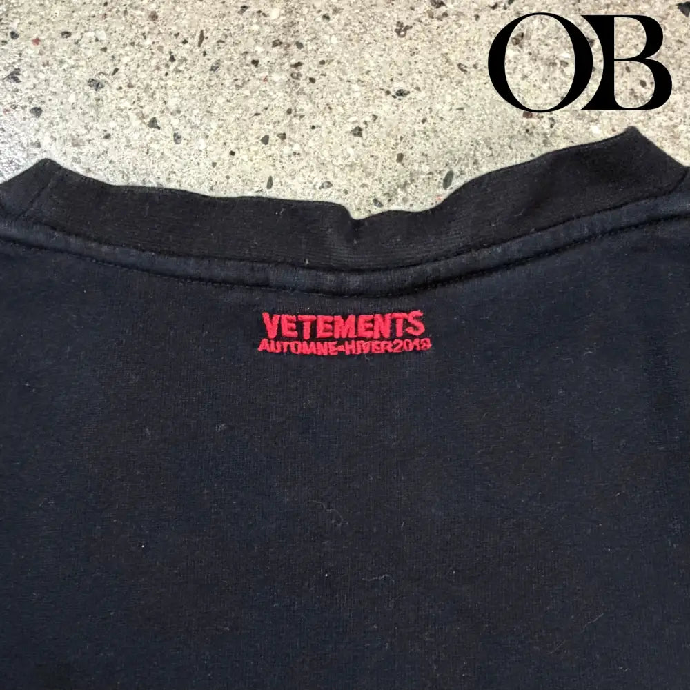 Vetements Rammstein Tee M tops