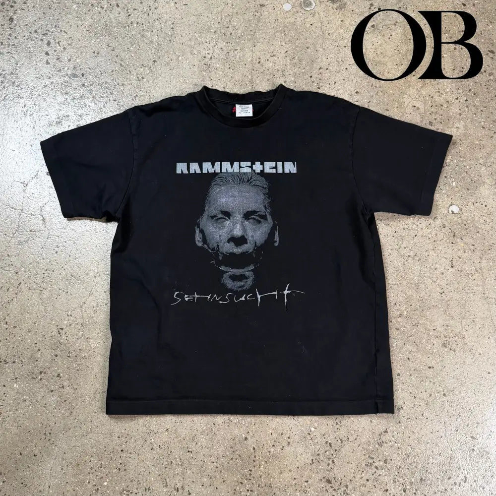 Vetements Rammstein Tee M tops