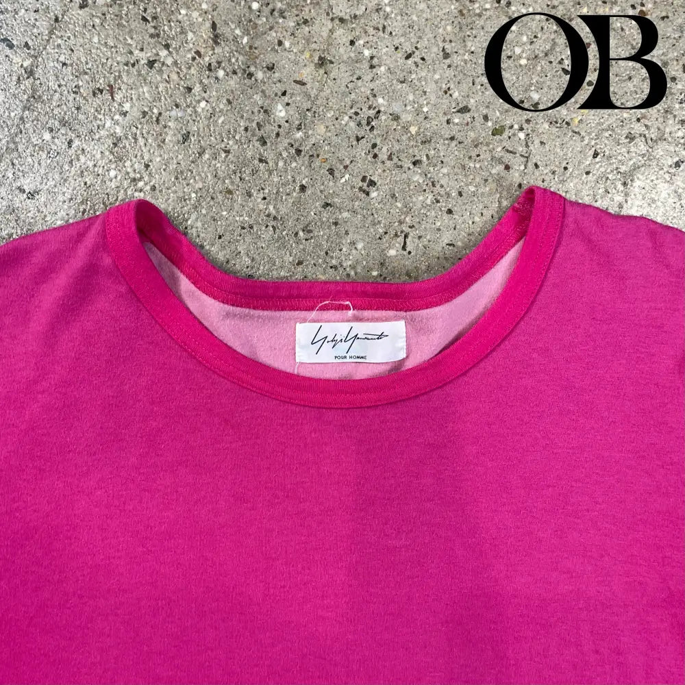 Yohji Yamamoto Pink Multi LS 