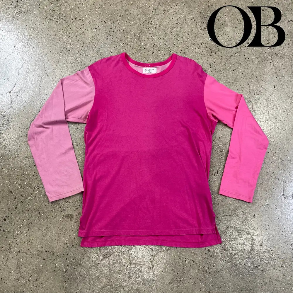 Yohji Yamamoto Pink Multi LS 