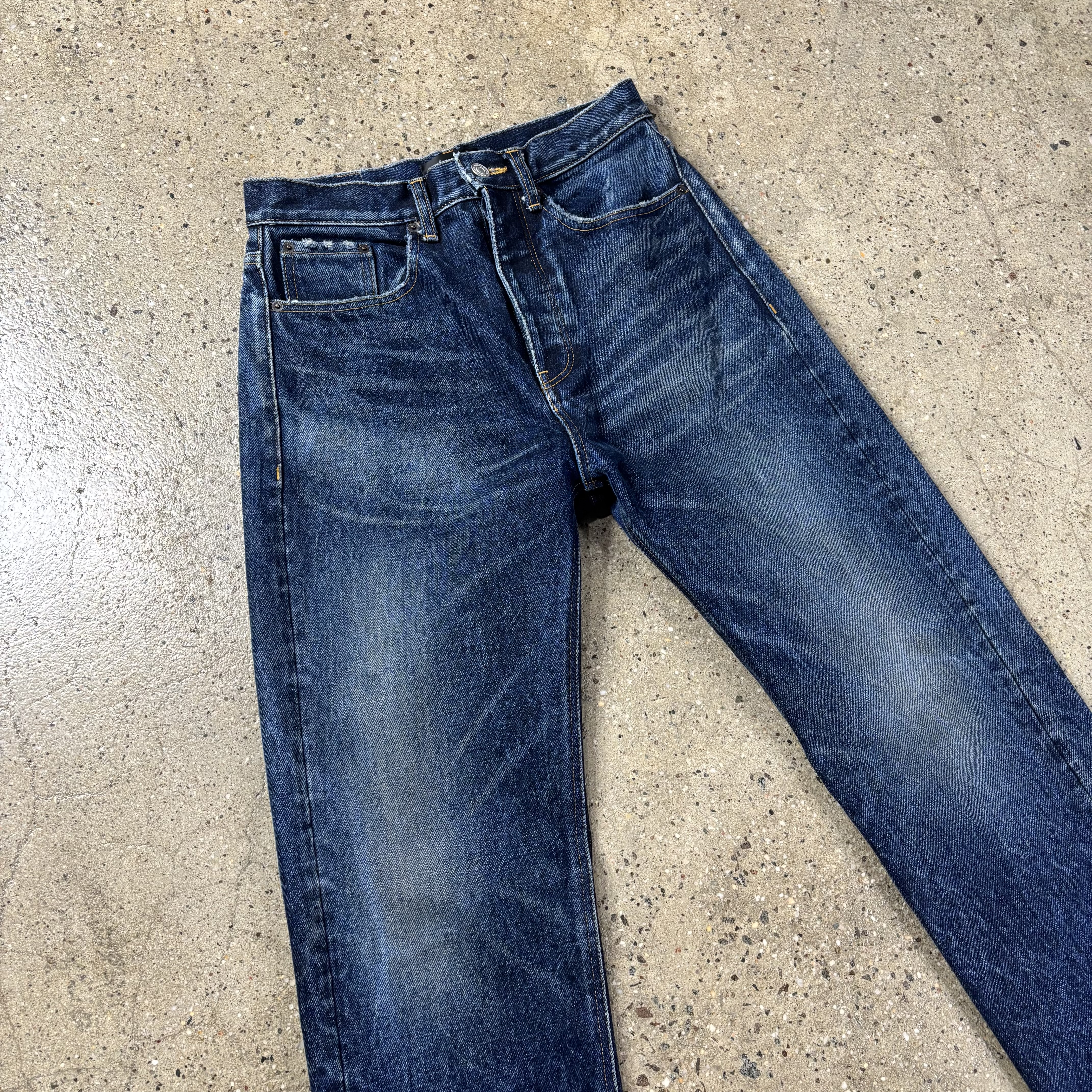 Balenciaga Heavy Weight Faded Jeans - View 3