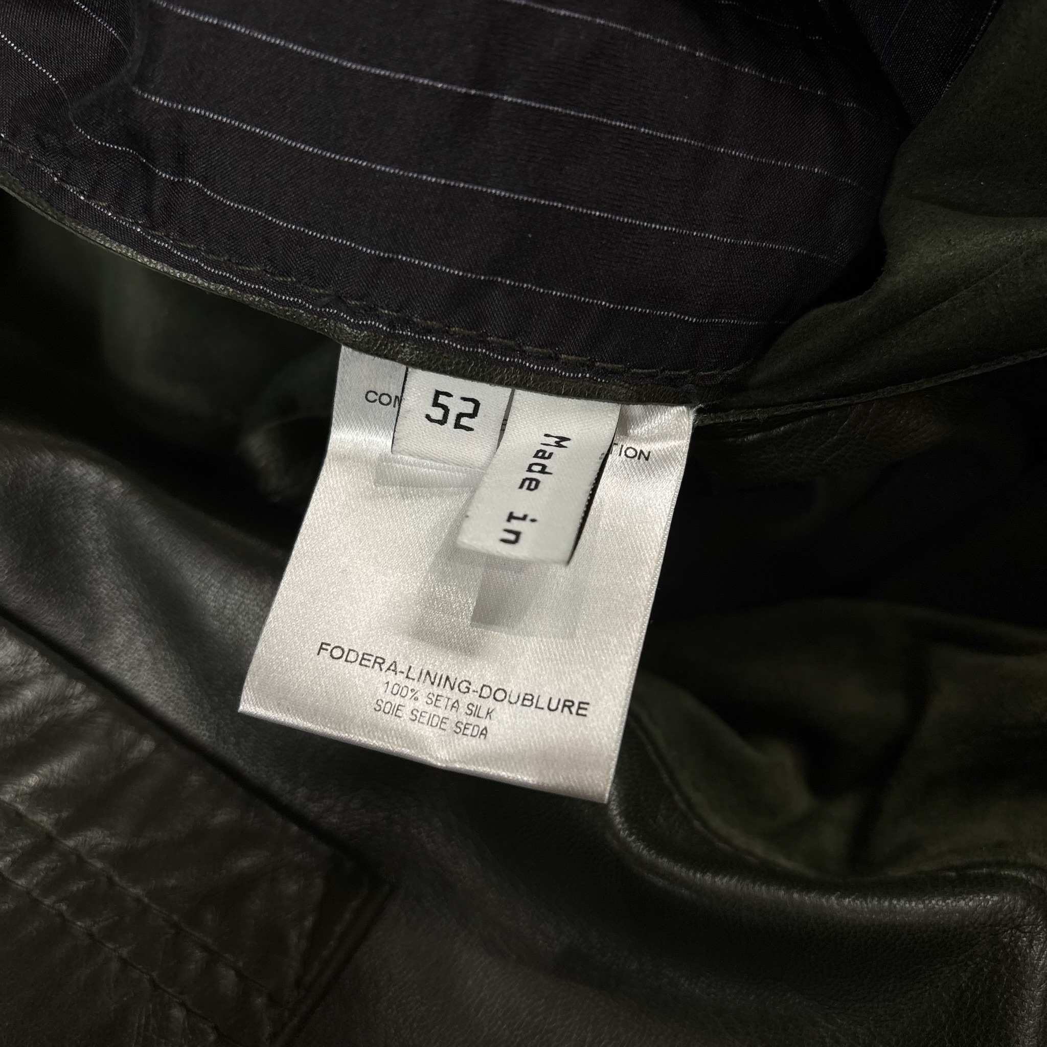 Balenciaga Lambskin Leather Pants - View 4