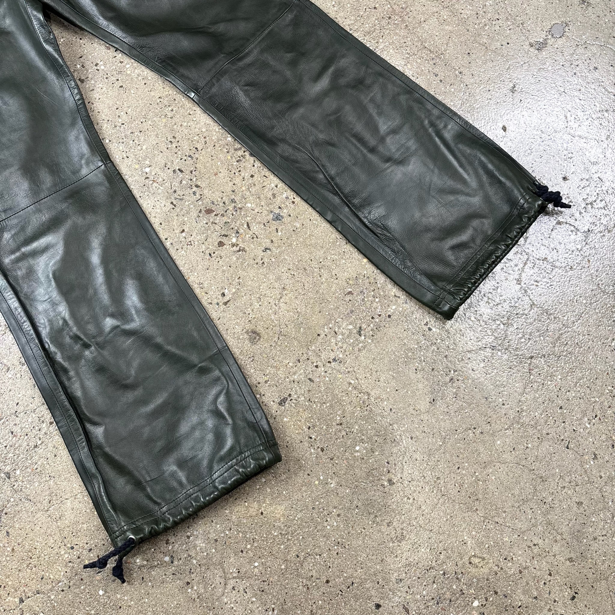 Balenciaga Lambskin Leather Pants - View 8