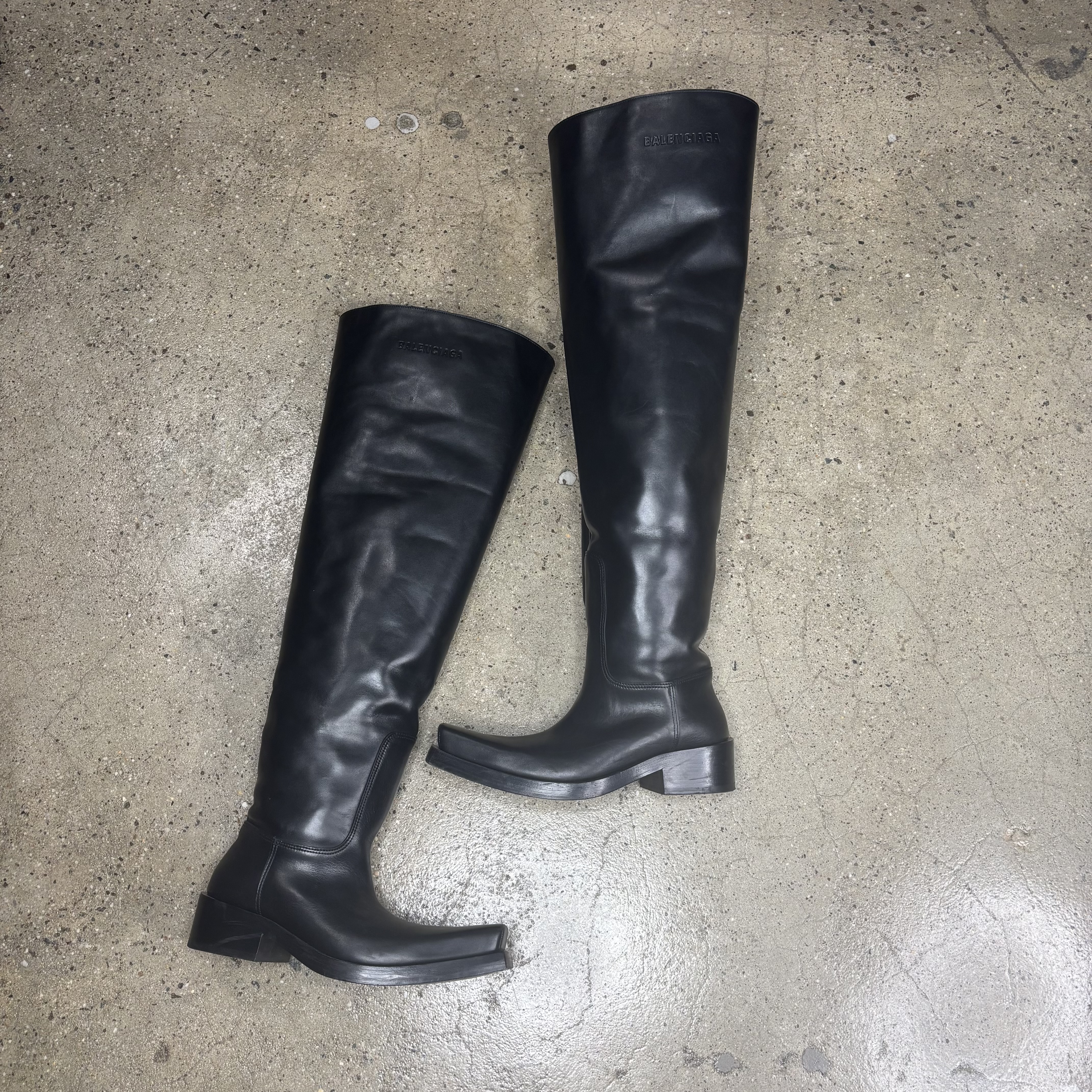 Balenciaga Santiago Over-the-knee Boots - View 2