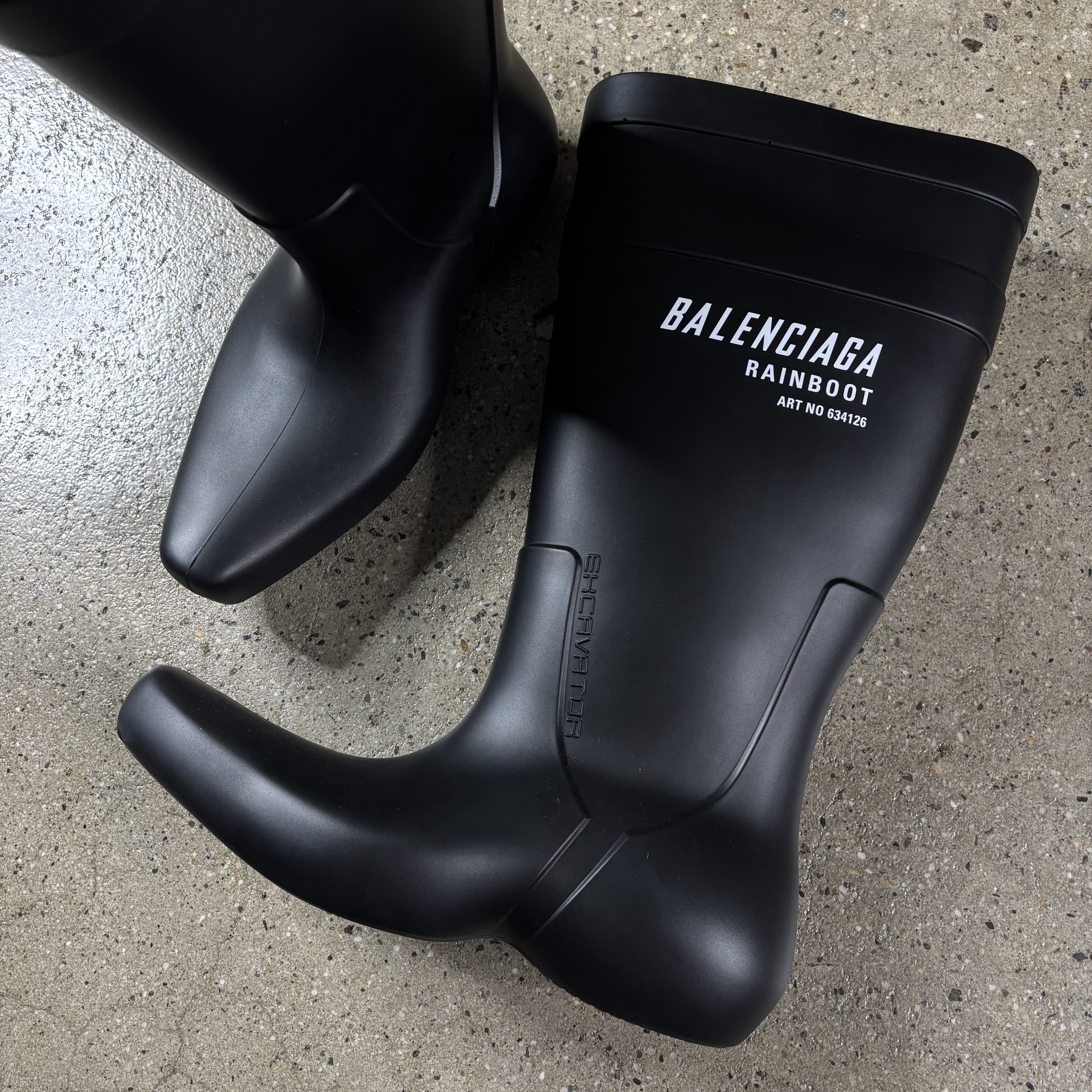 Balenciaga Excavator Boots - View 2