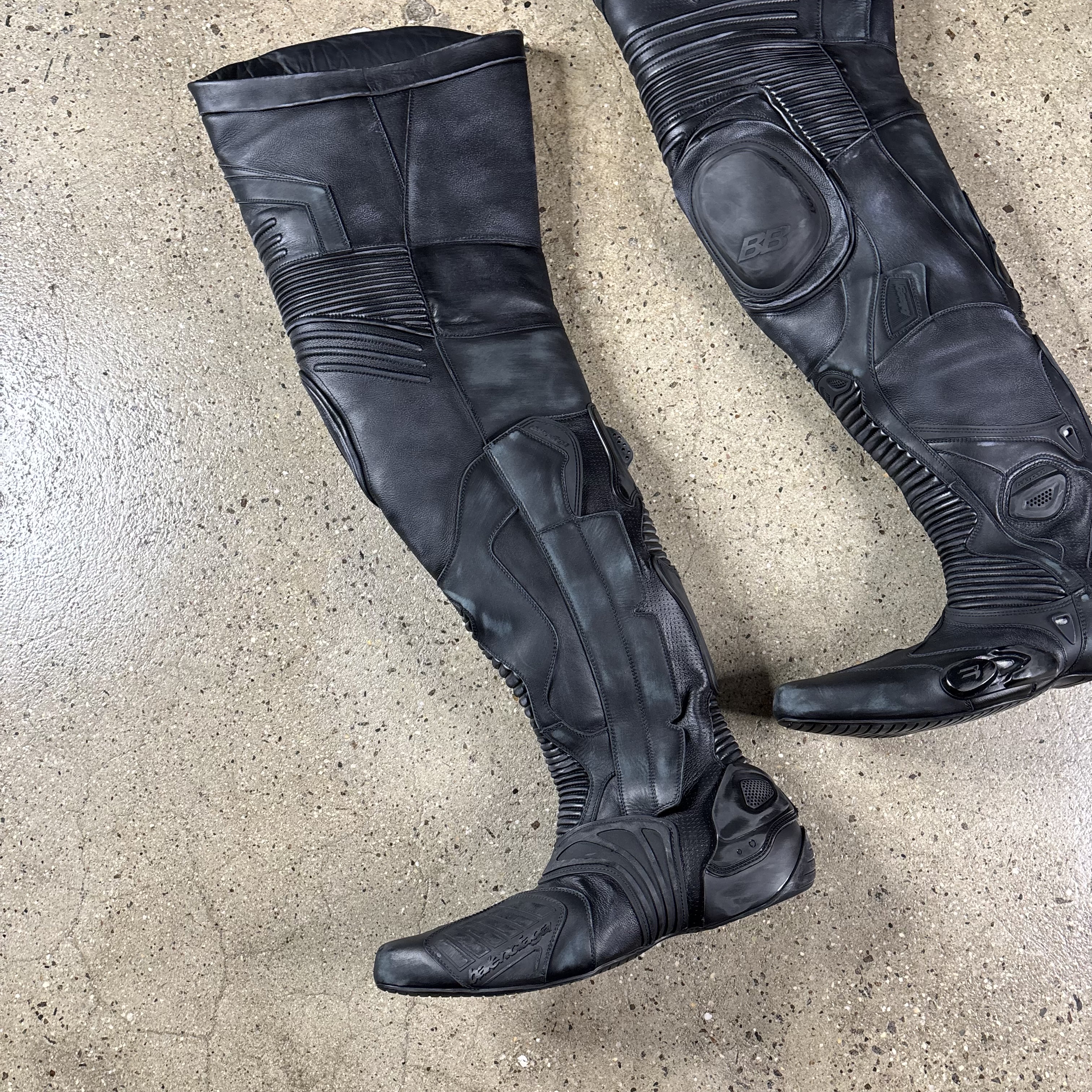 Balenciaga Biker Over-the-knee Boots - View 5