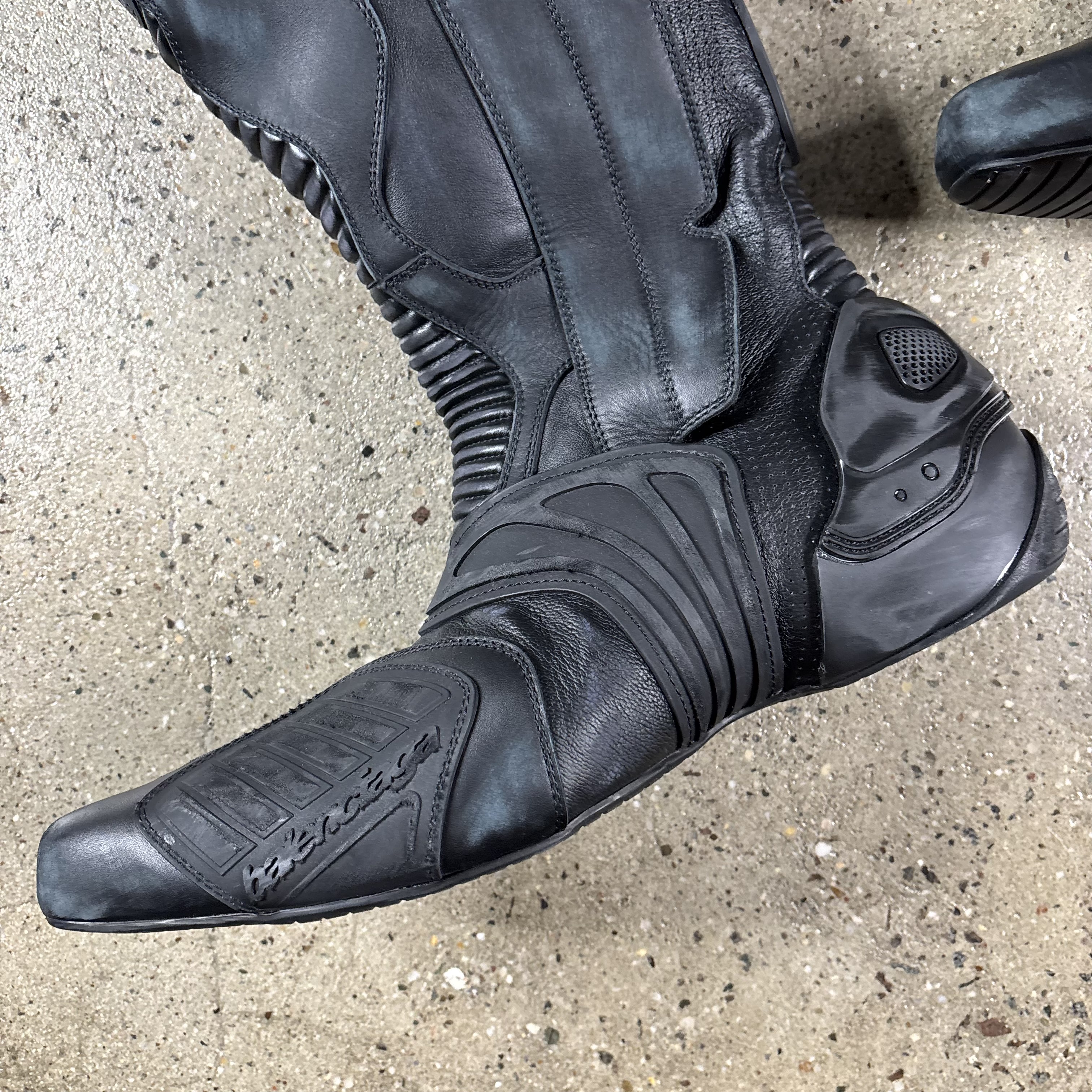 Balenciaga Biker Over-the-knee Boots - View 6