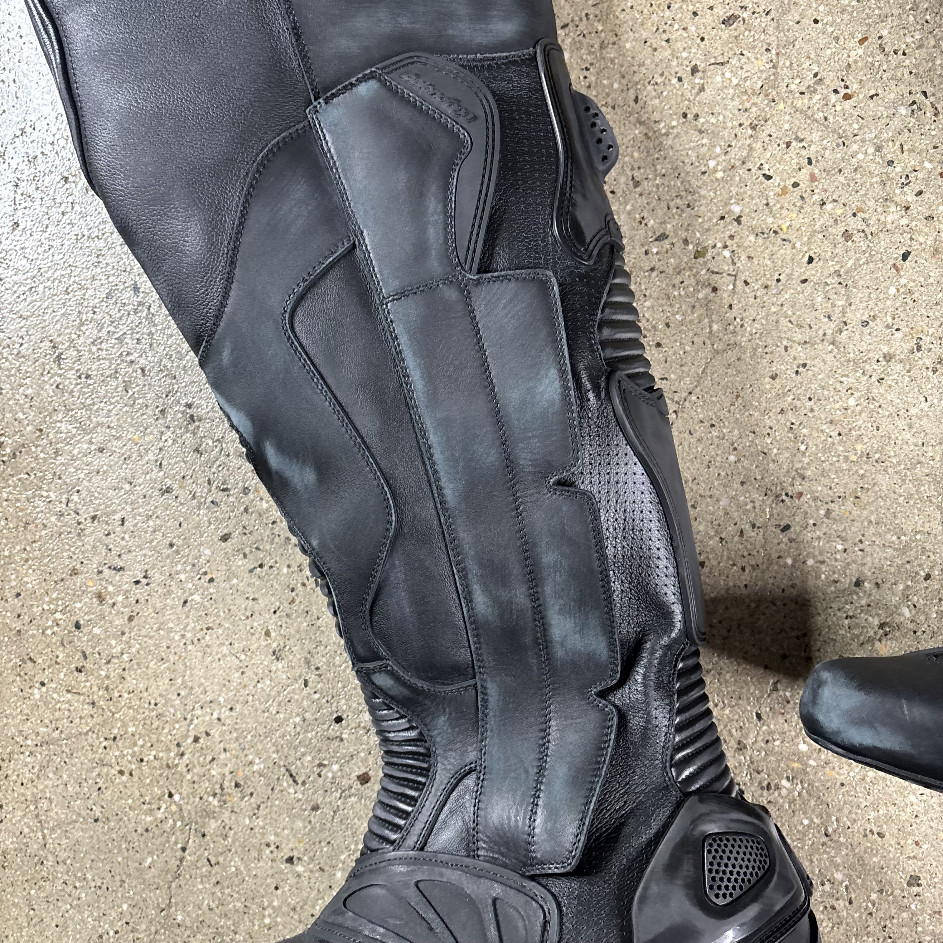 Balenciaga Biker Over-the-knee Boots - View 7