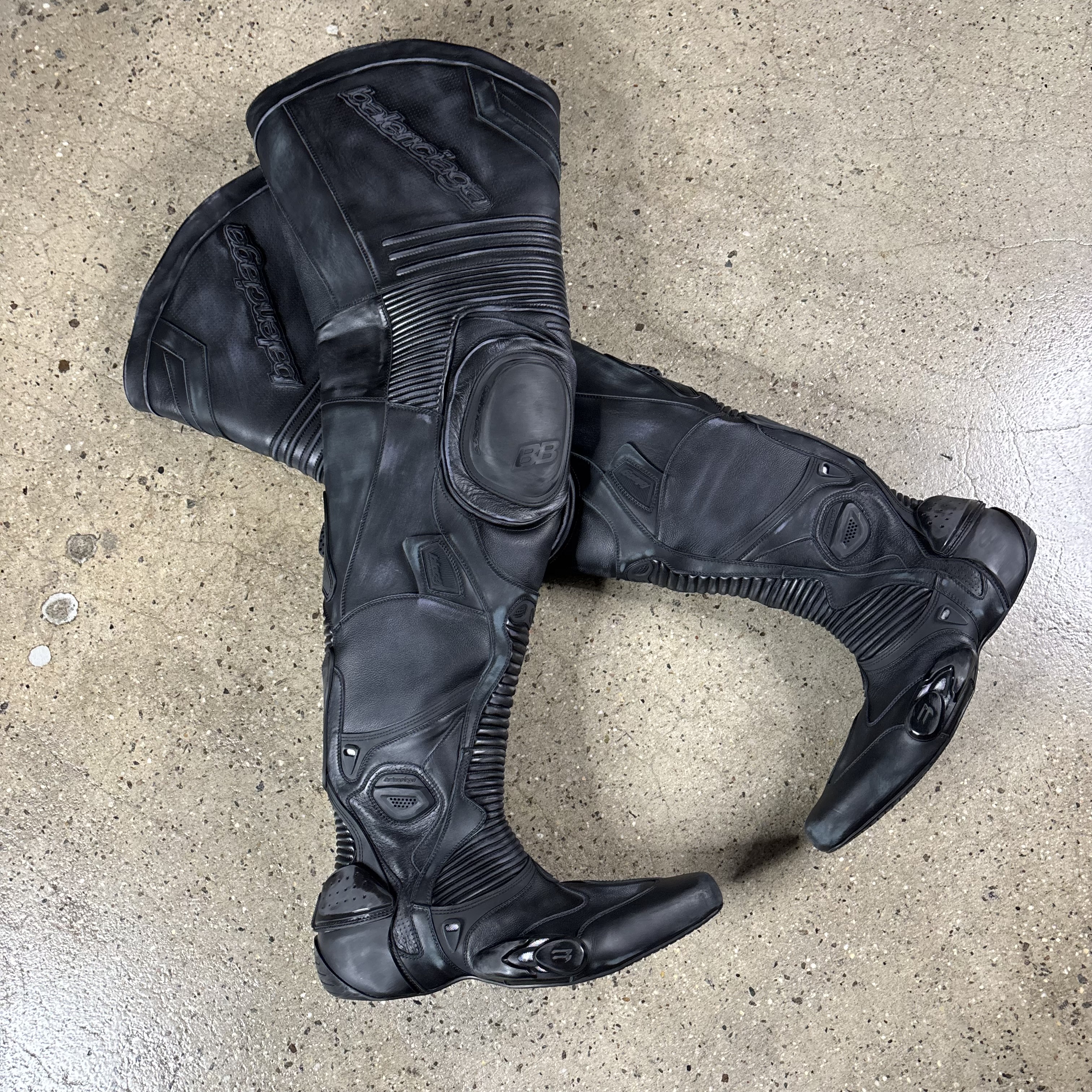 Balenciaga Biker Over-the-knee Boots - View 10