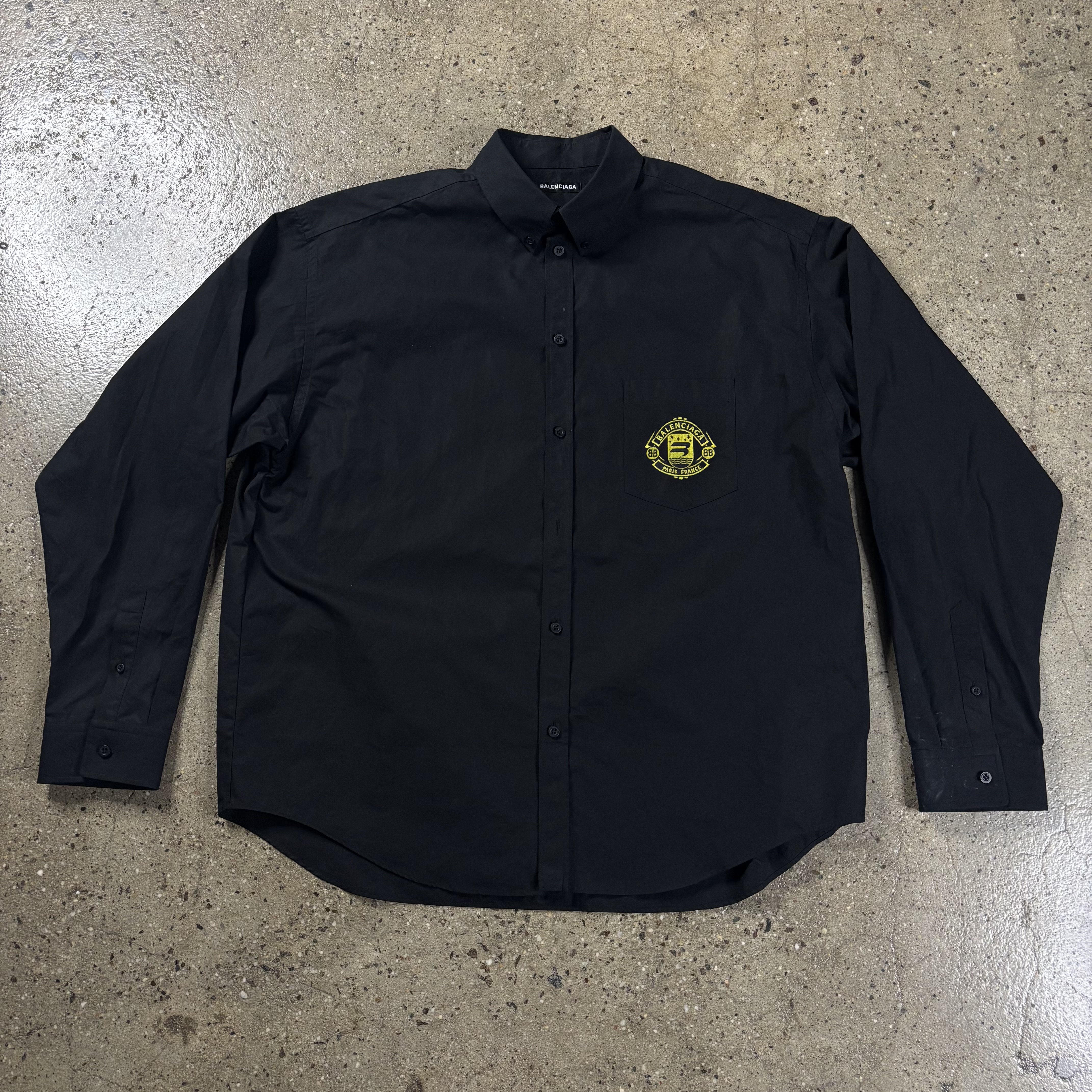 Sporty B Button Up Shirt