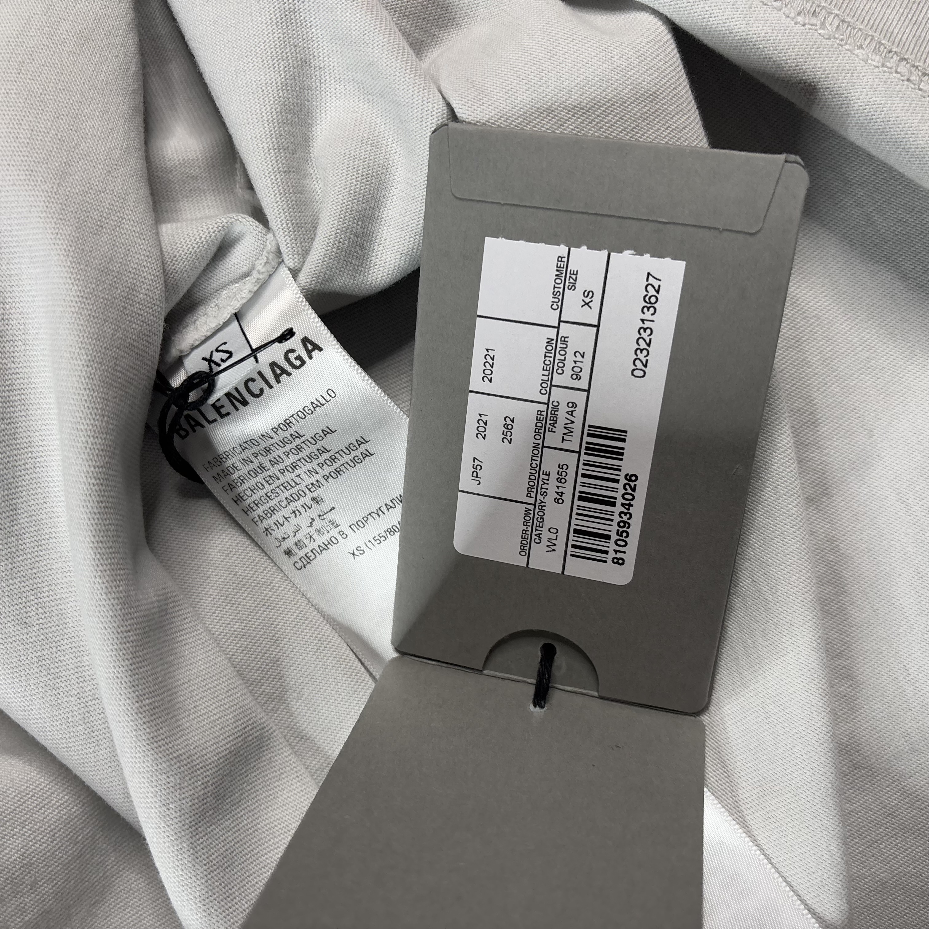 Balenciaga Athletic Apparel Tee - View 4