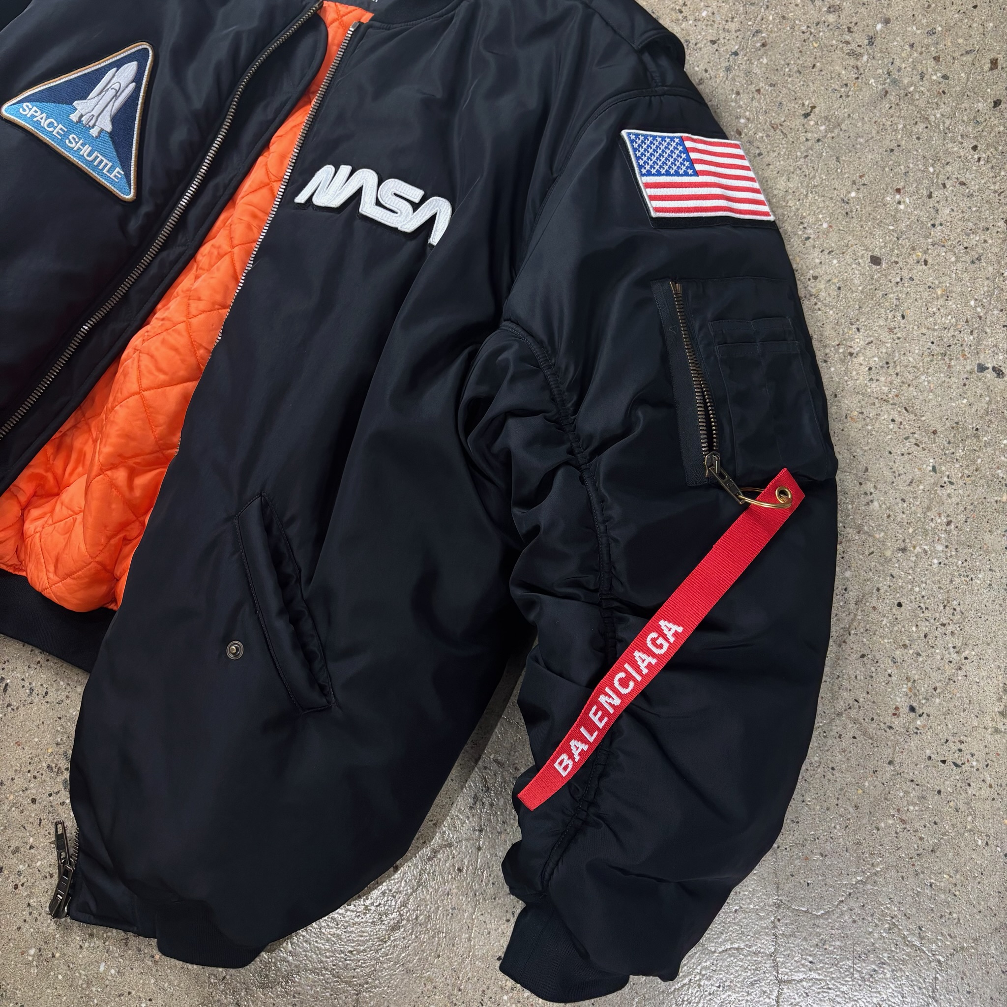 Balenciaga NASA Bomber Jacket - View 3