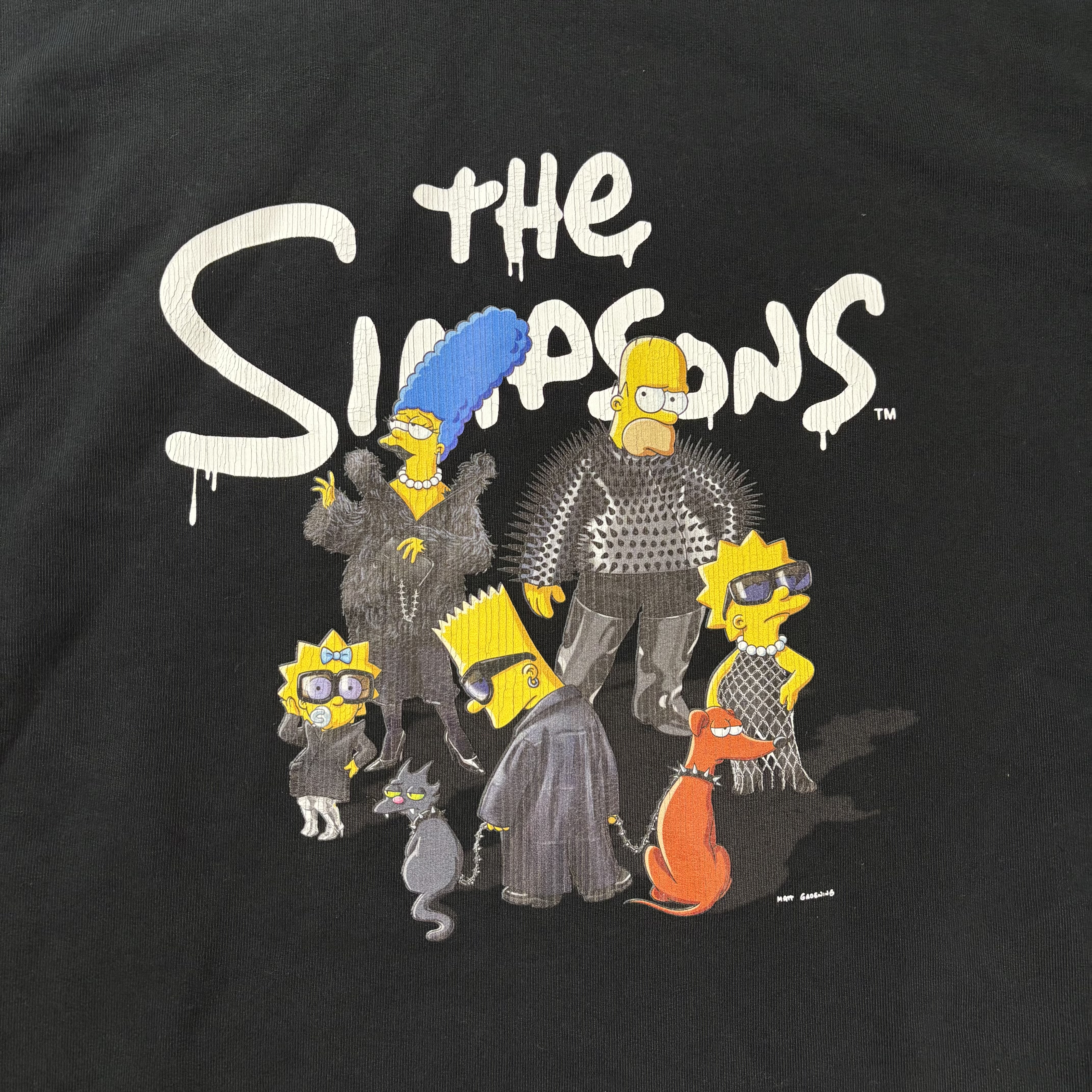 Balenciaga Simpsons Pullover Hoodie - View 2
