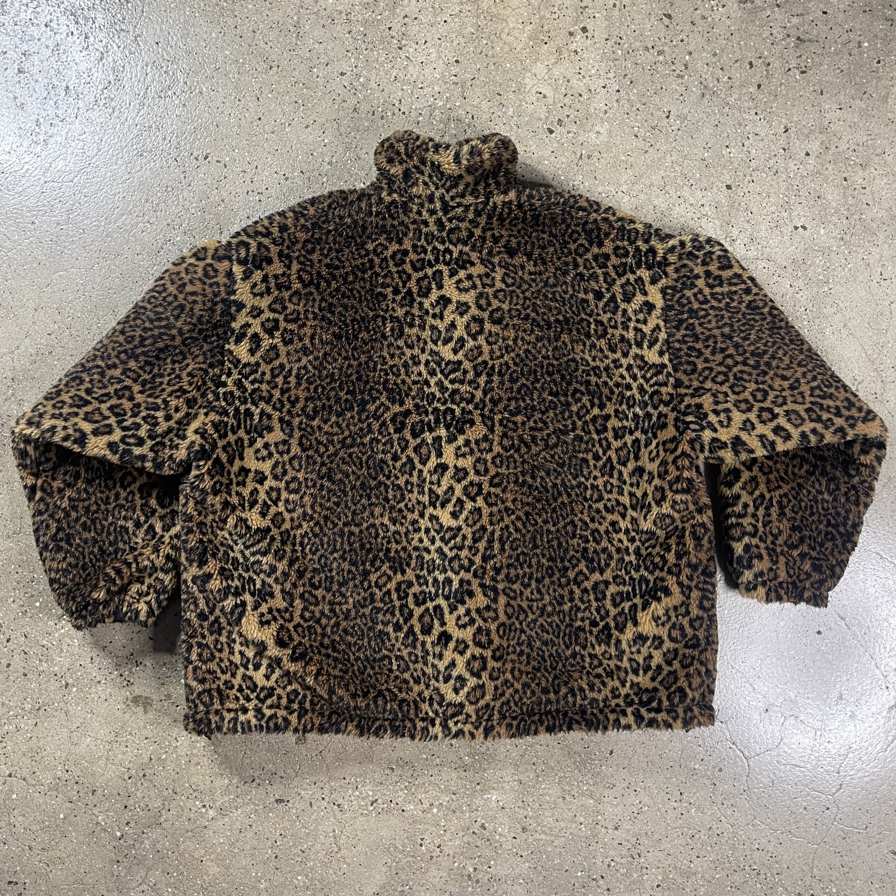 Balenciaga Quilted Cheetah Print Fleece - View 2