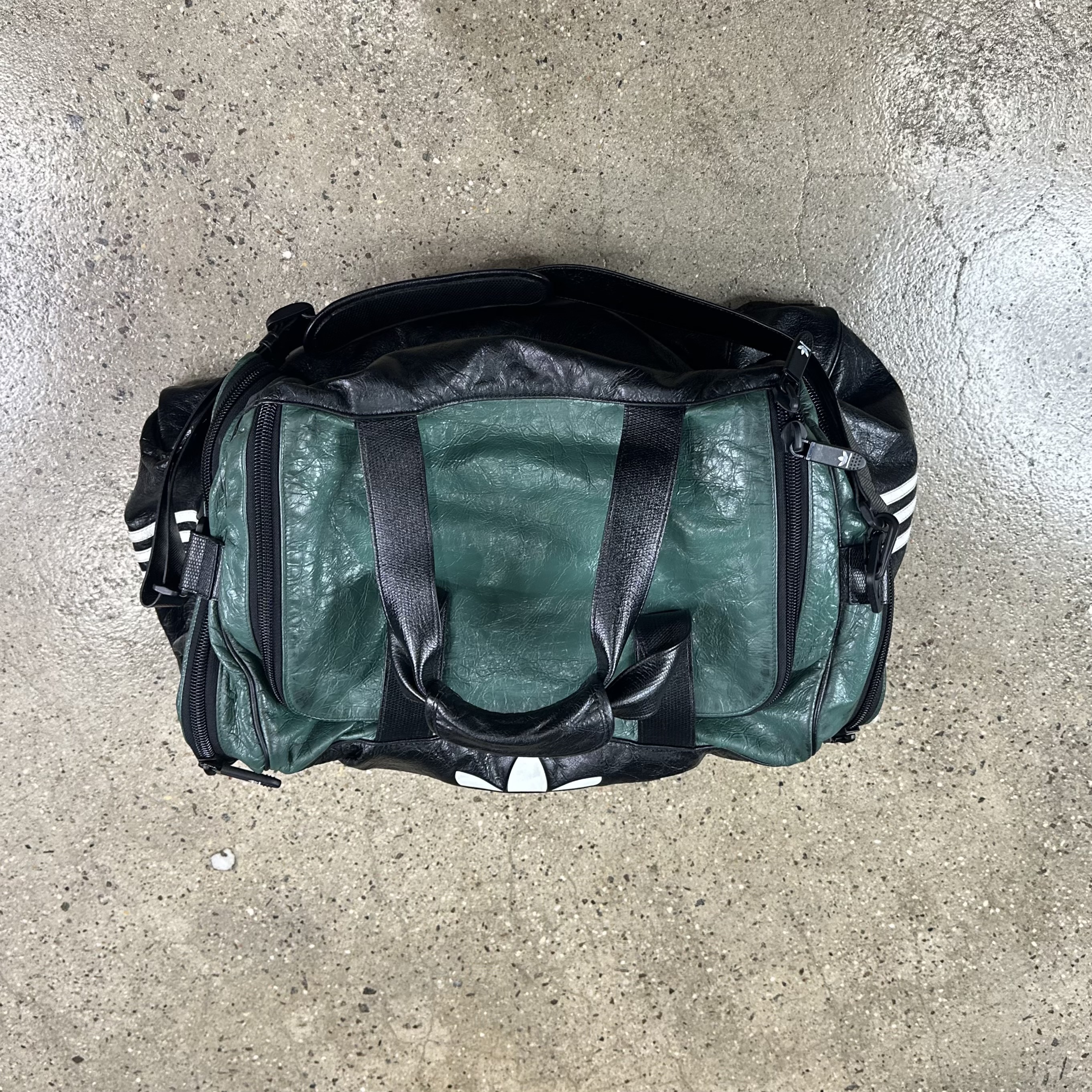 Balenciaga Adidas Leather Duffle Bag - View 6