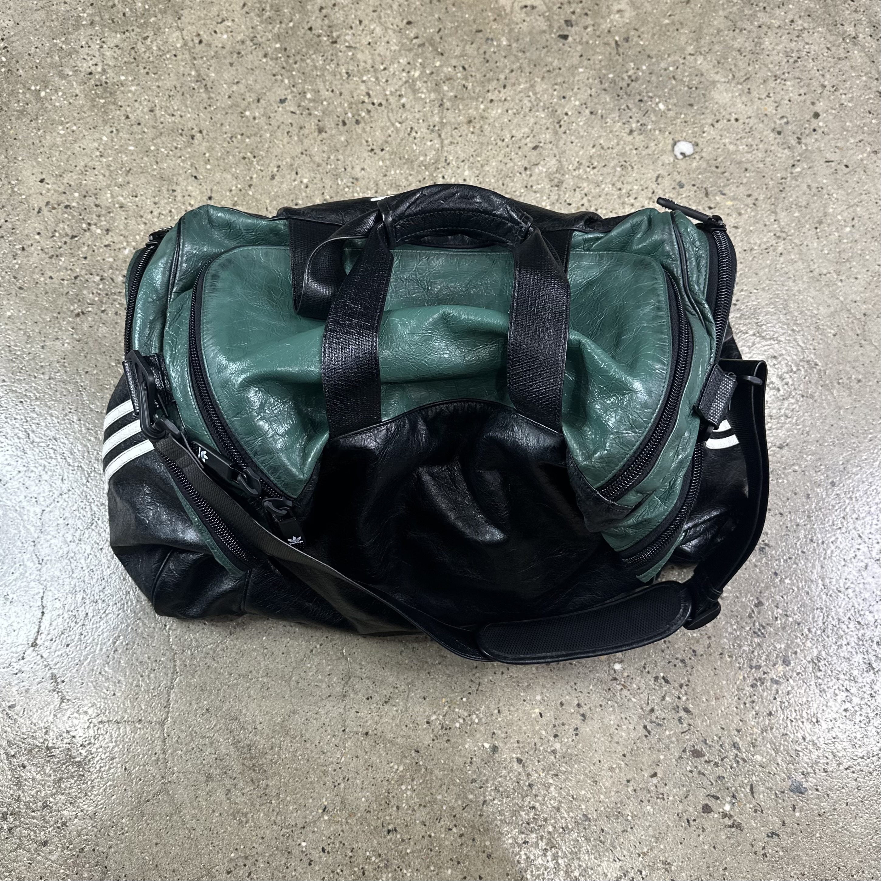 Balenciaga Adidas Leather Duffle Bag - View 7