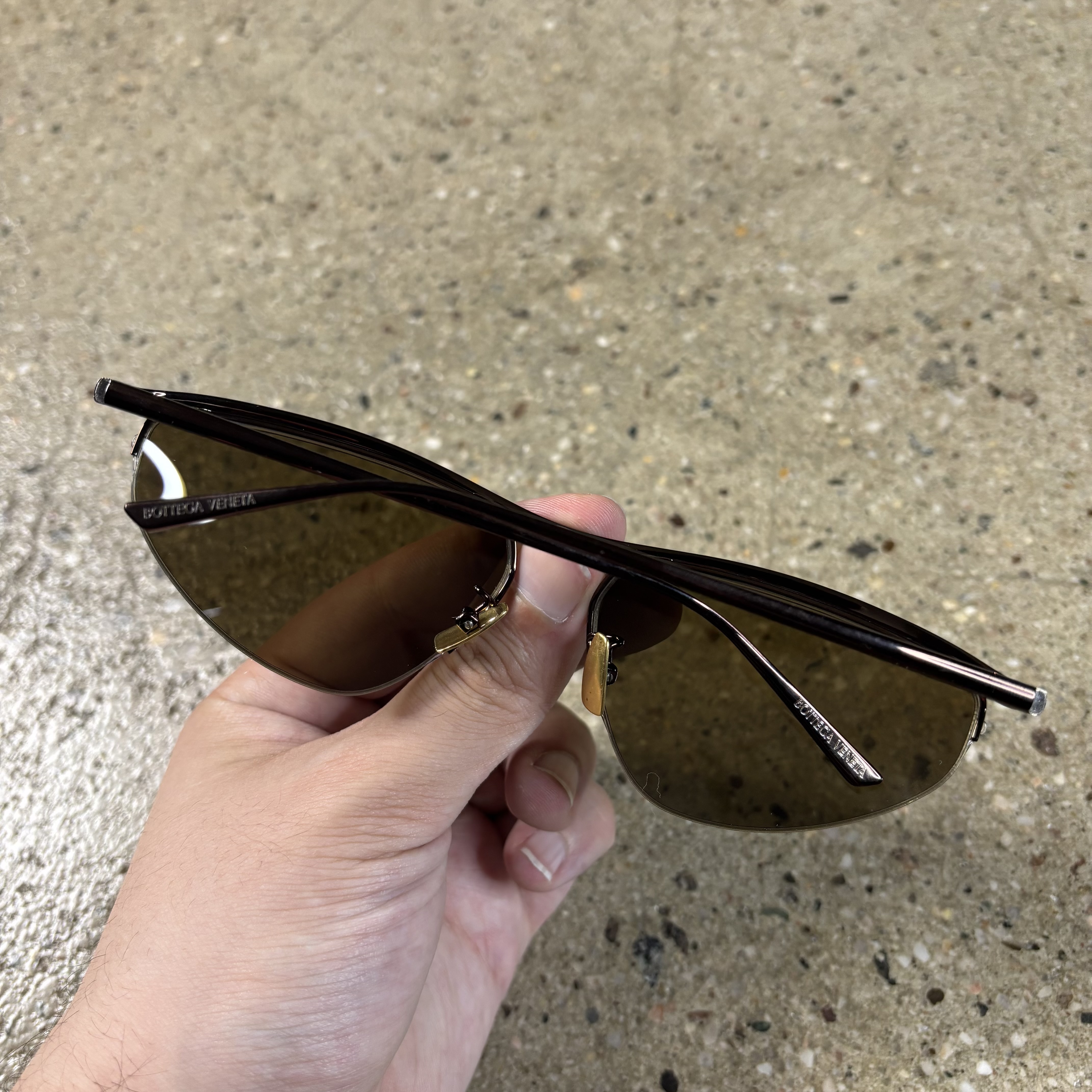 Bottega Veneta Cat Eye Sunglasses - View 3