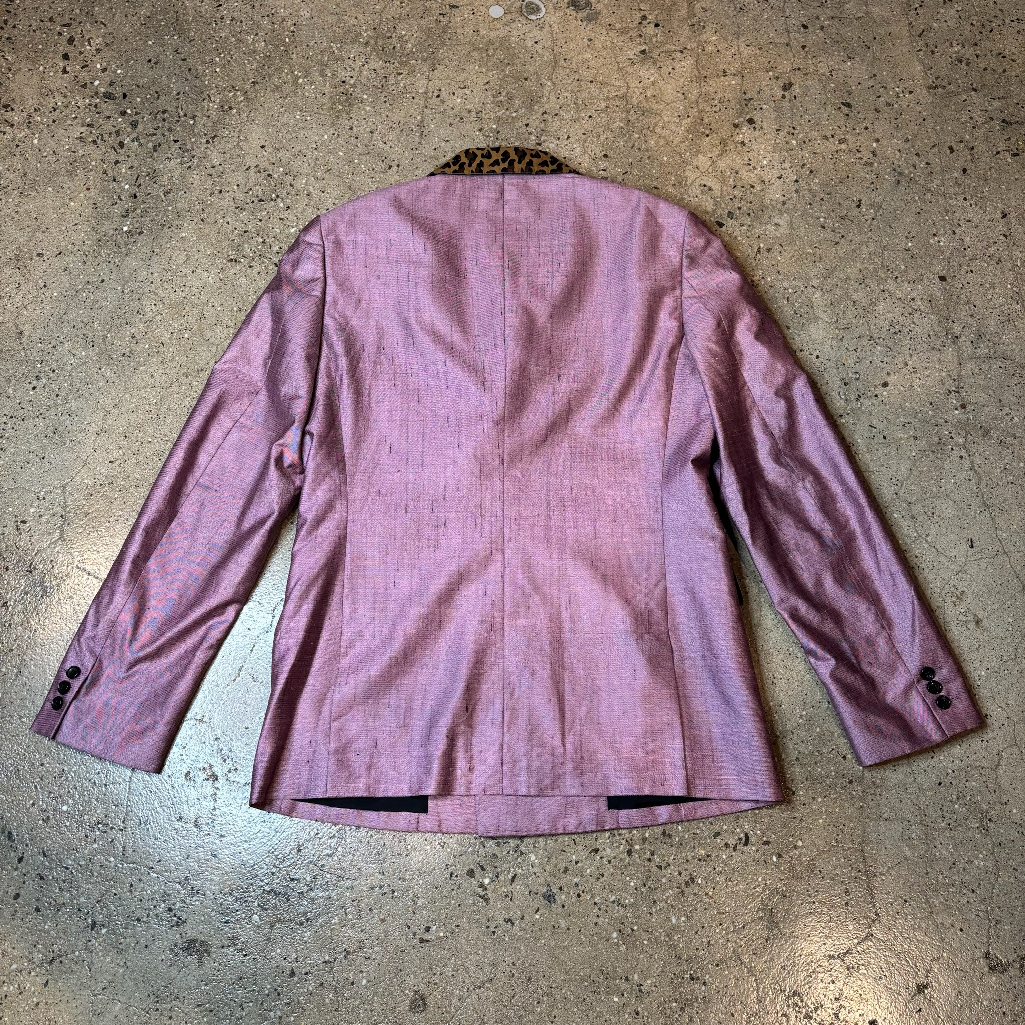 CDG Hommes Plus Animal Print Blazer - View 2