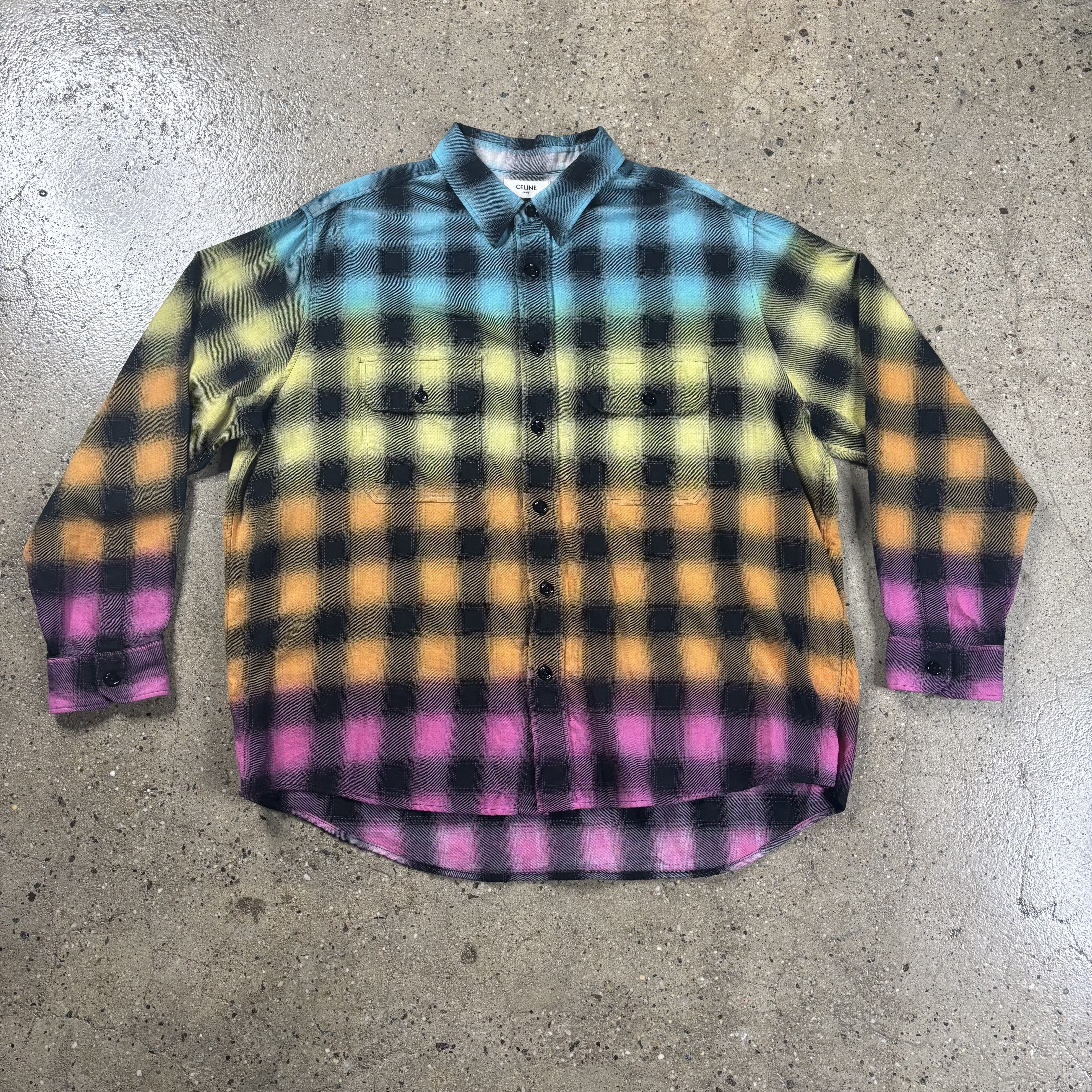 Multicolor Plaid Flannel