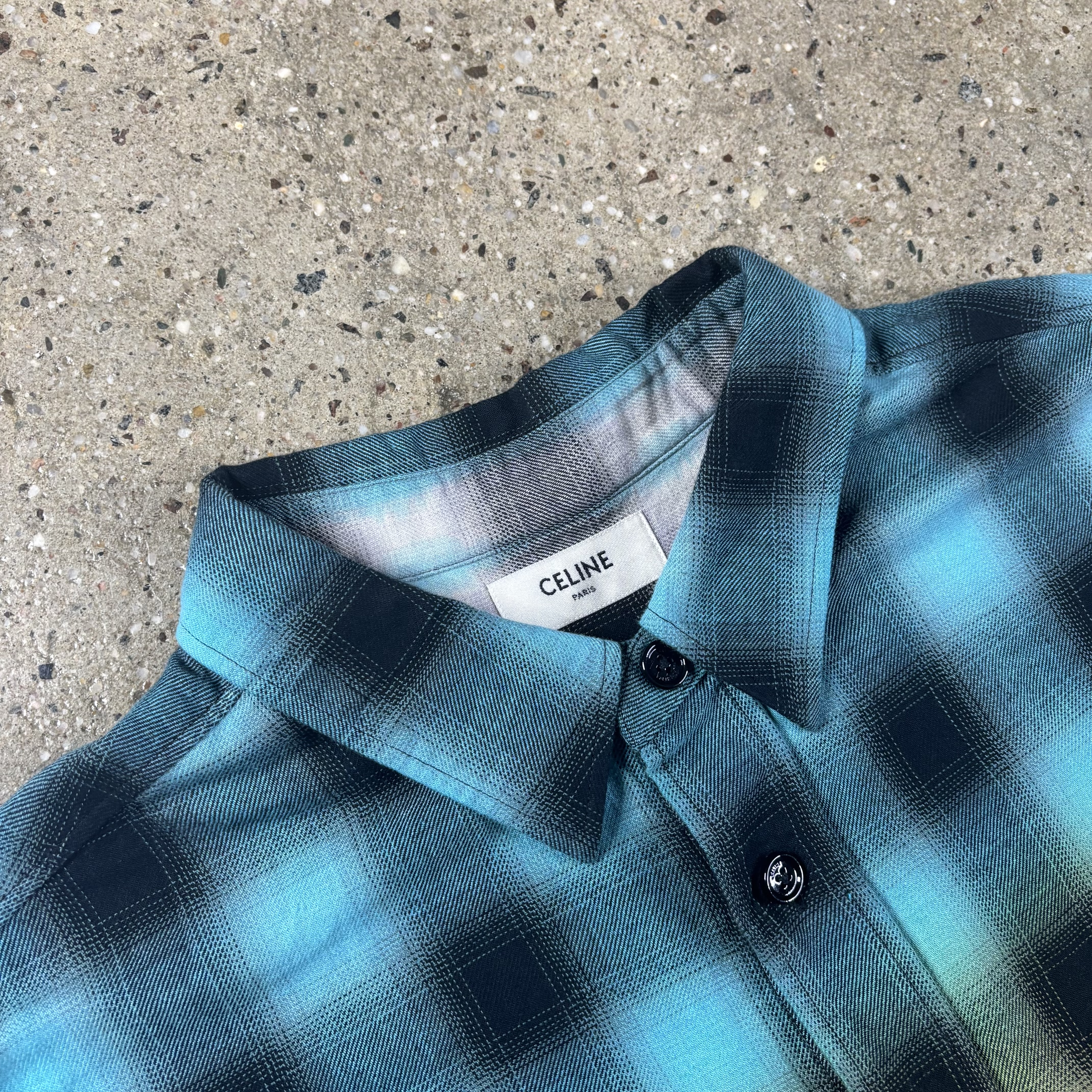 Celine Multicolor Plaid Flannel - View 2