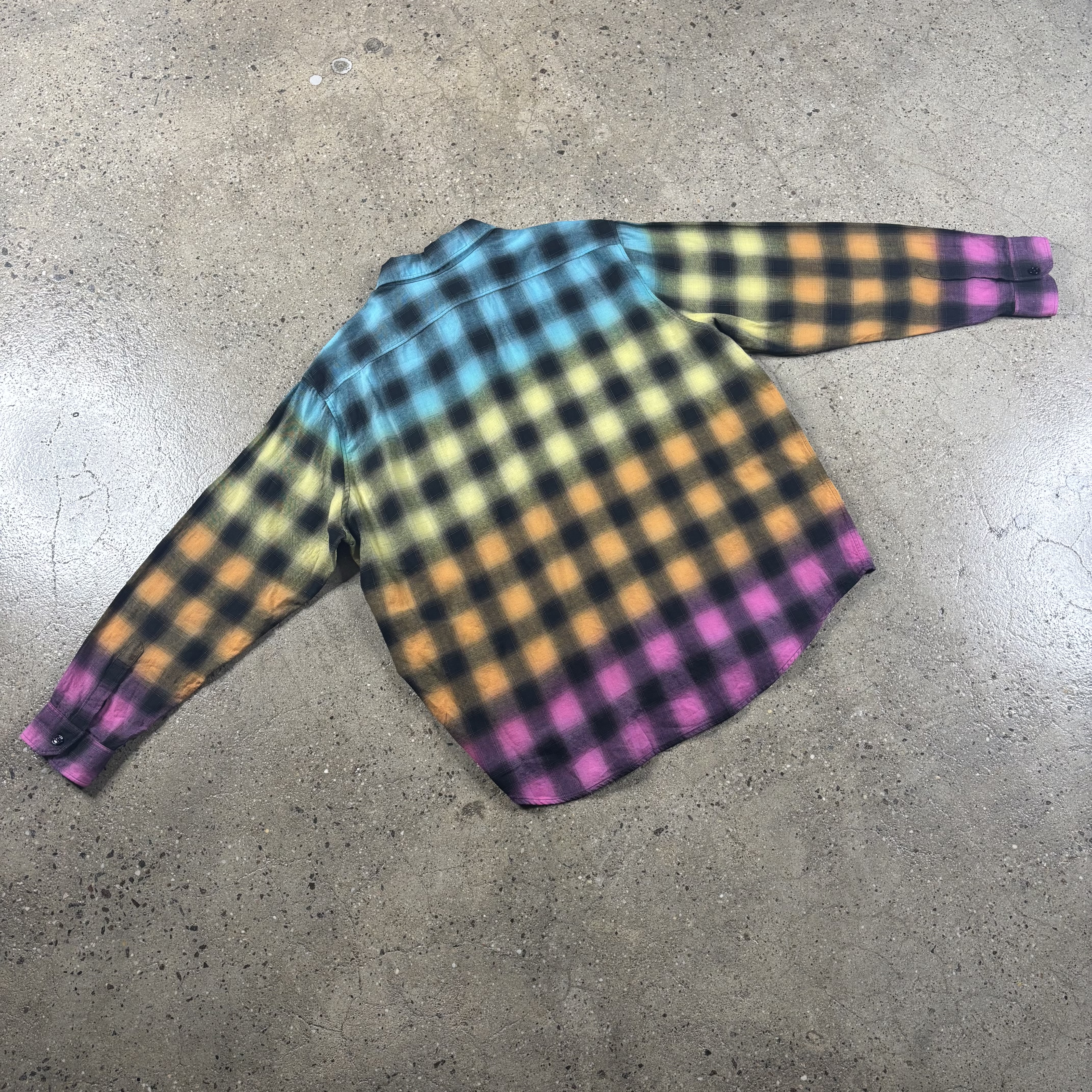 Celine Multicolor Plaid Flannel - View 4