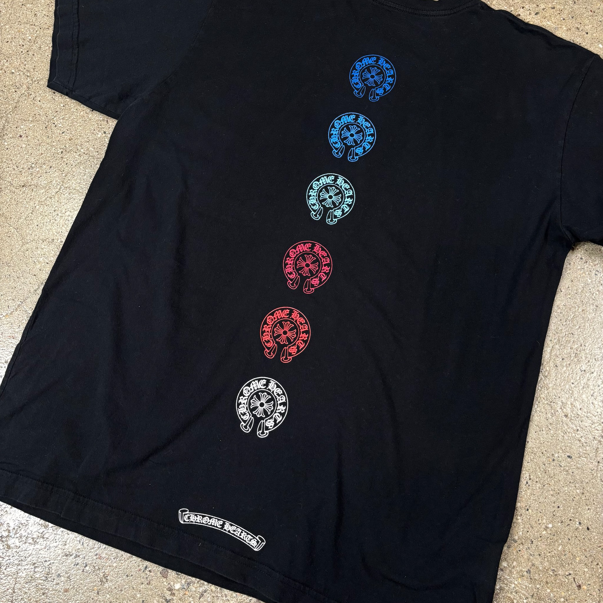 Chrome Hearts MultiColor Horseshoe Tee - View 4