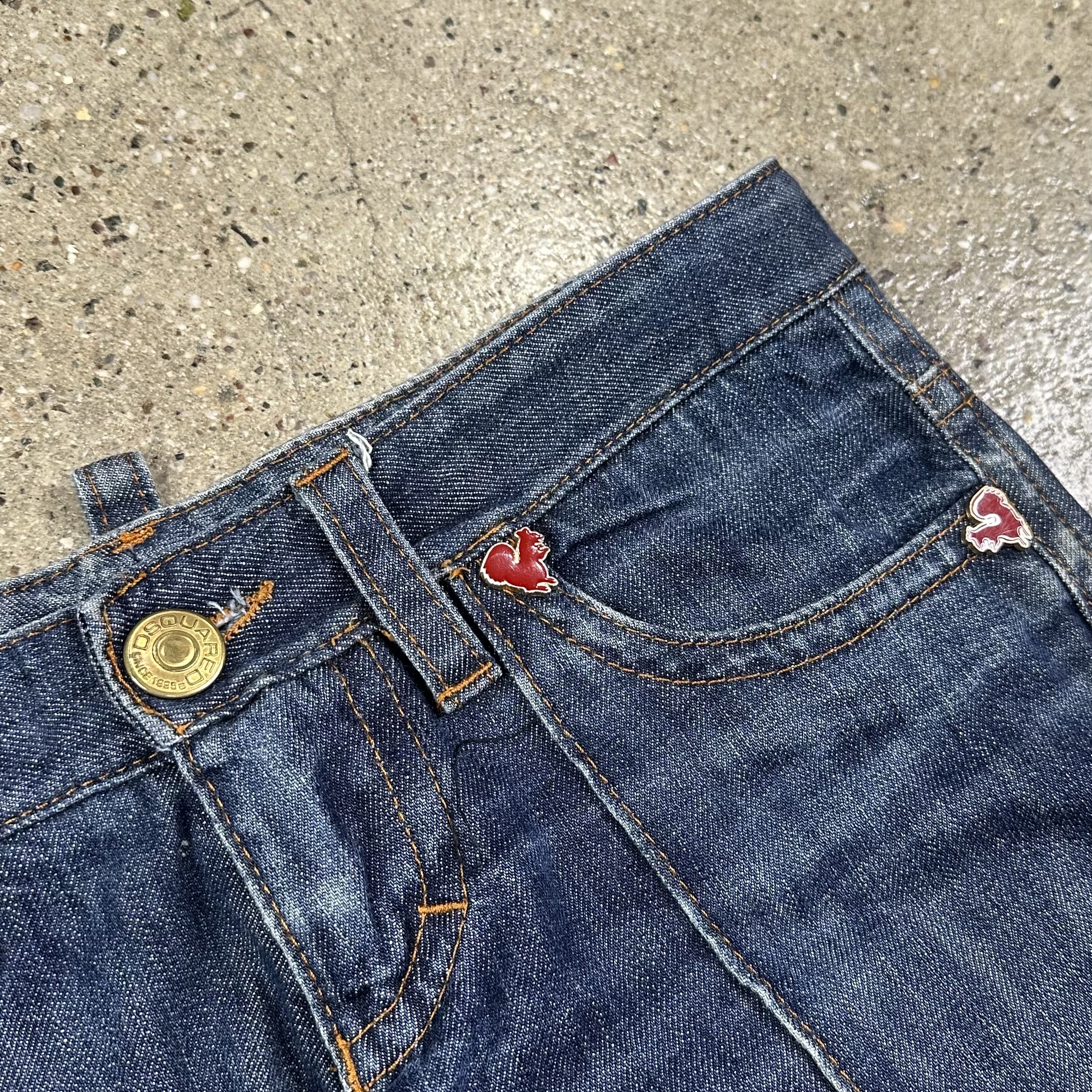 Dsquared Pleated Jeans - View 2