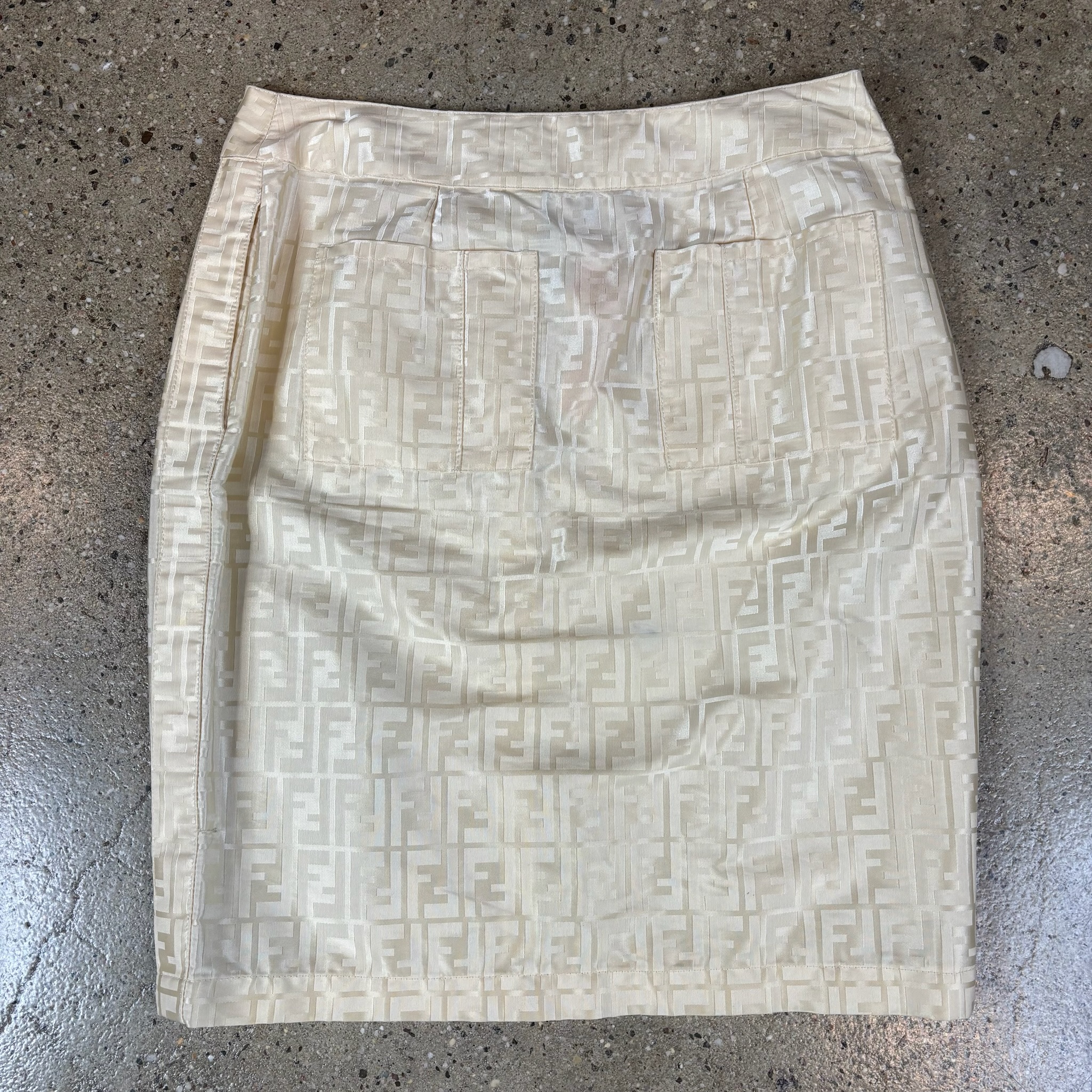 Fendi Vintage Zucca Skirt - View 3