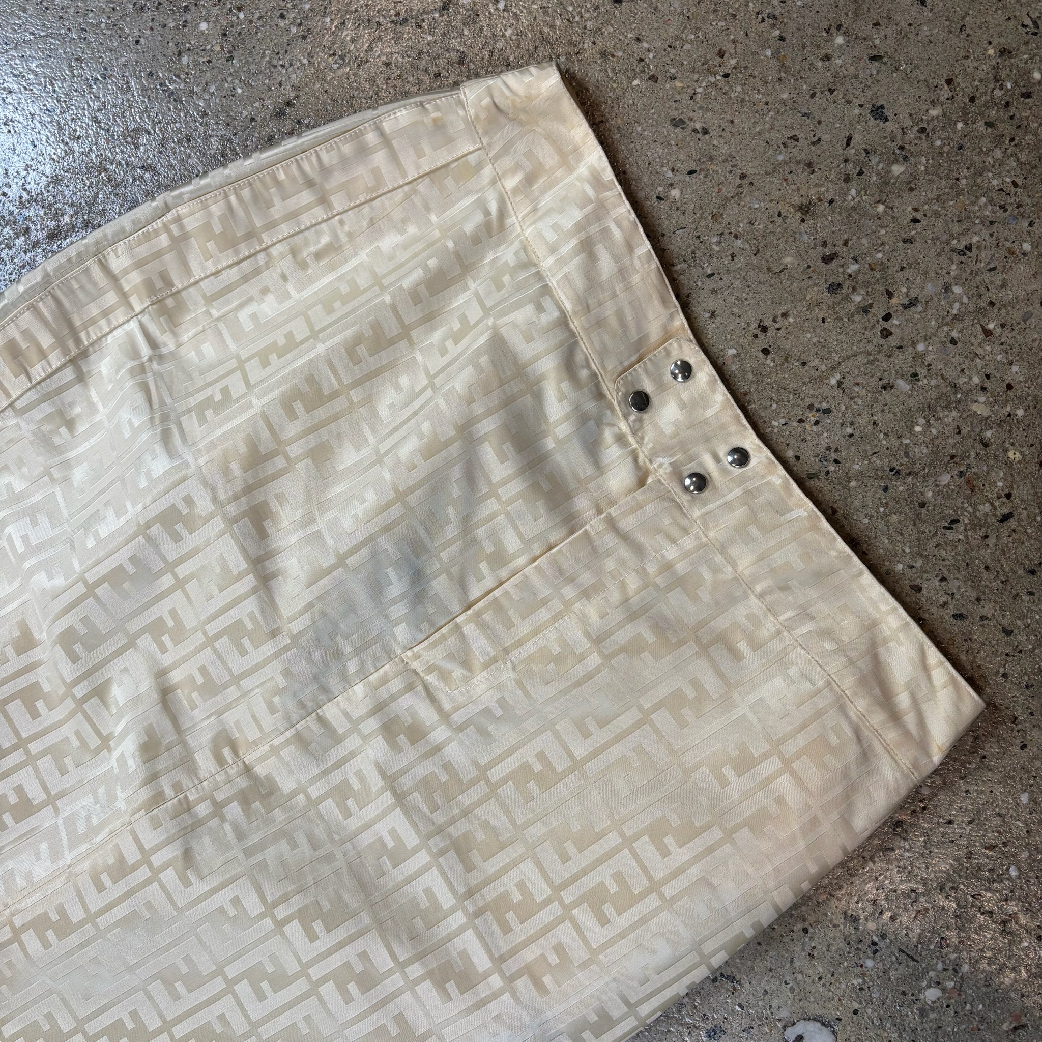 Fendi Vintage Zucca Skirt - View 4