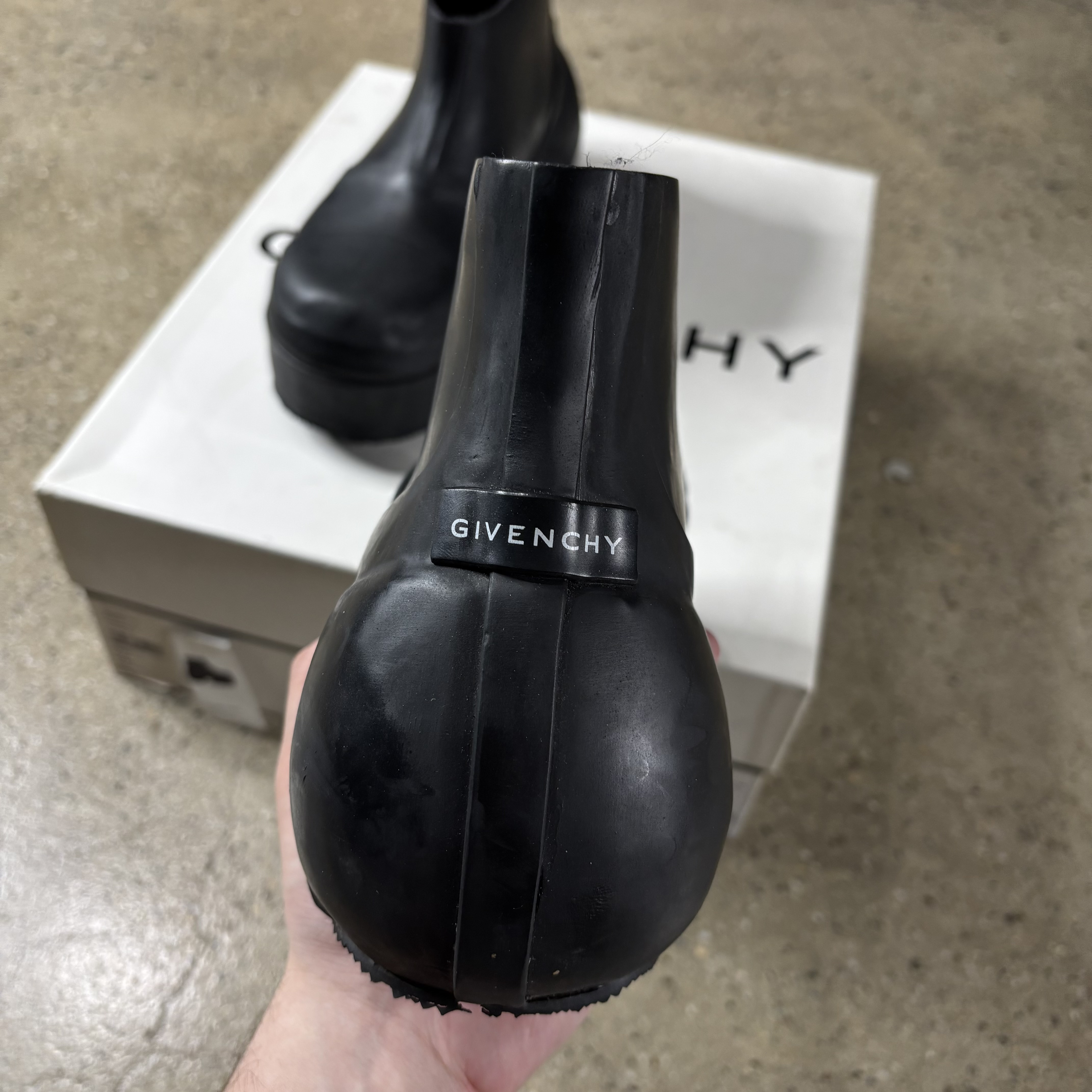 Givenchy Rubber Show Boots - View 3