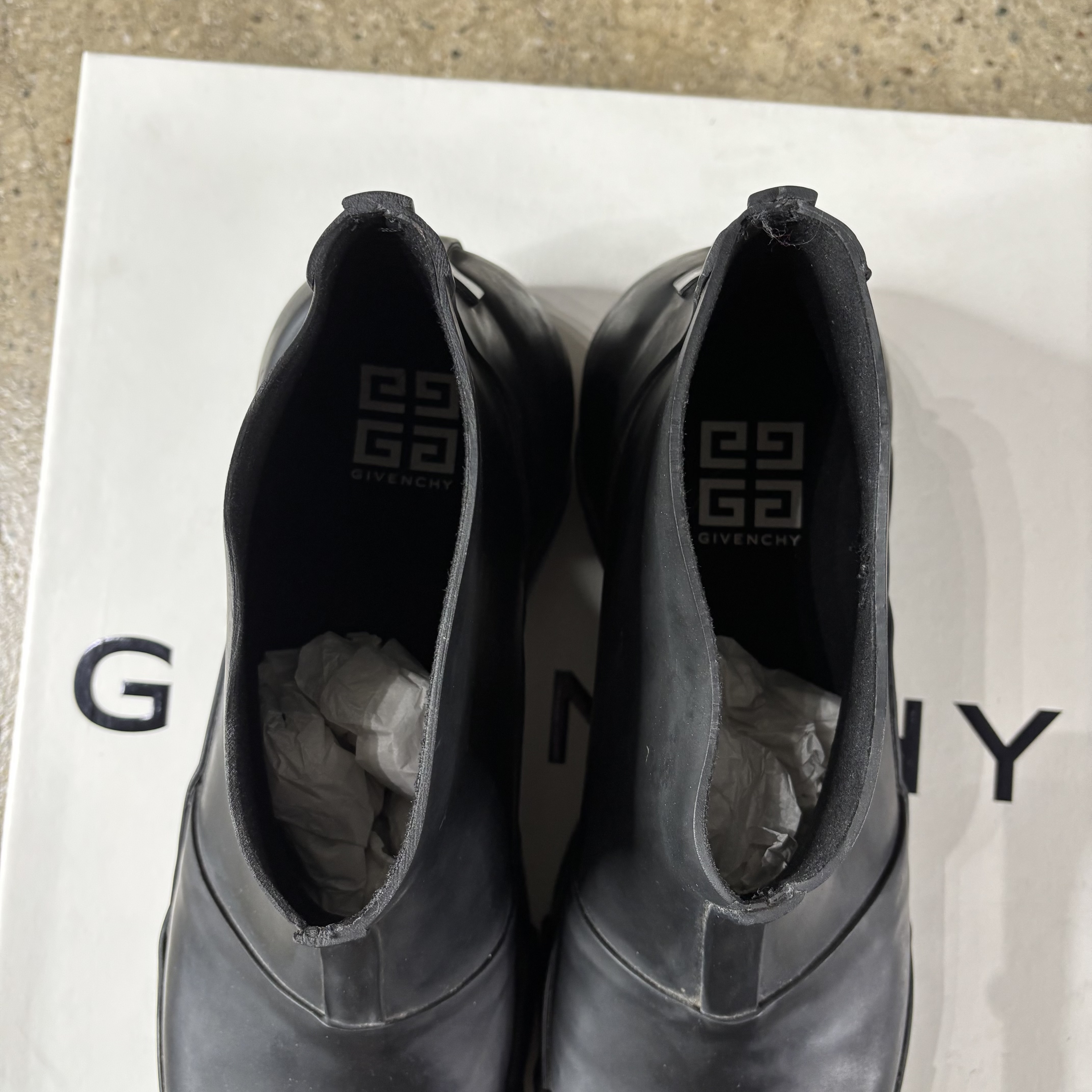 Givenchy Rubber Show Boots - View 8