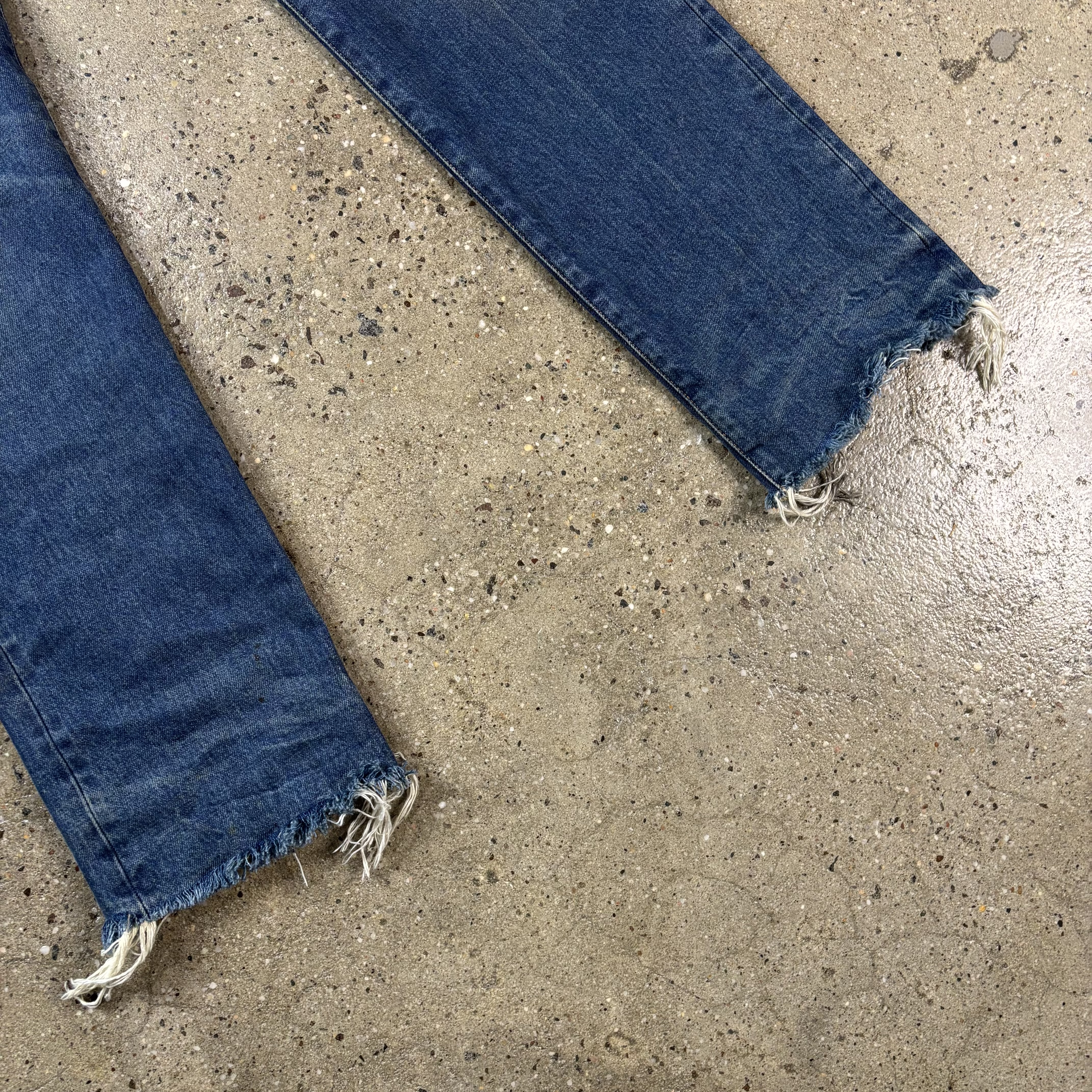Gucci Silk Embellished Straight Leg Jeans - View 4