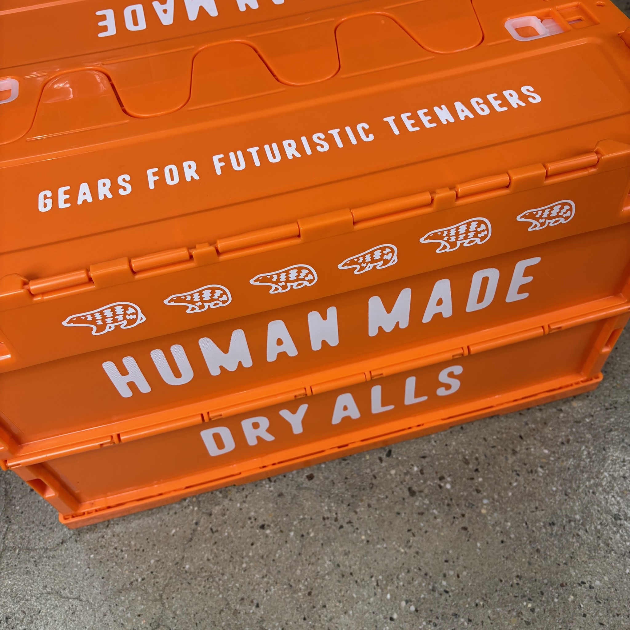 Human Made Collapsible Storage/Vinyl Crate - View 2