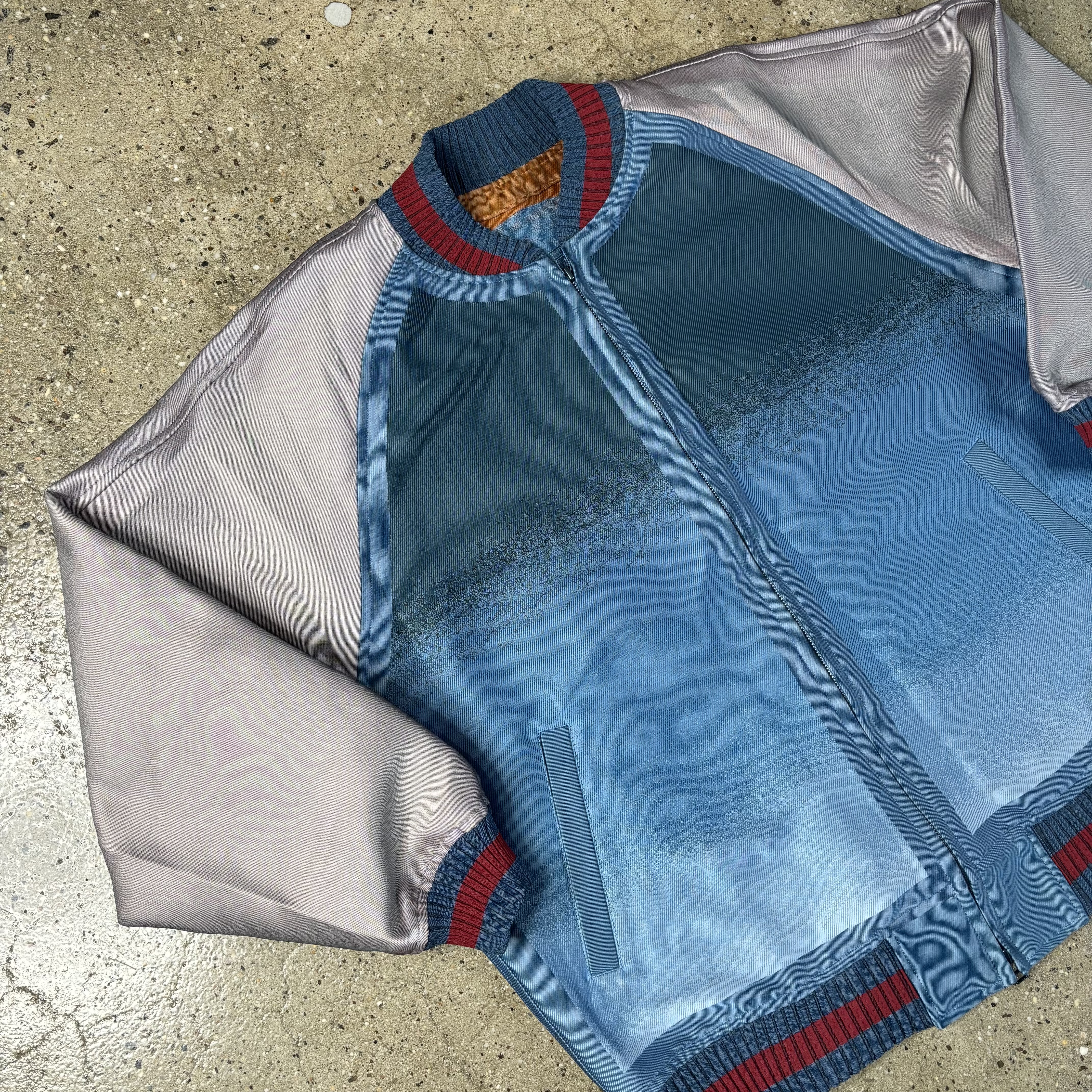 Issey Miyake Yokoo Tadanori Pleated Bomber - View 4
