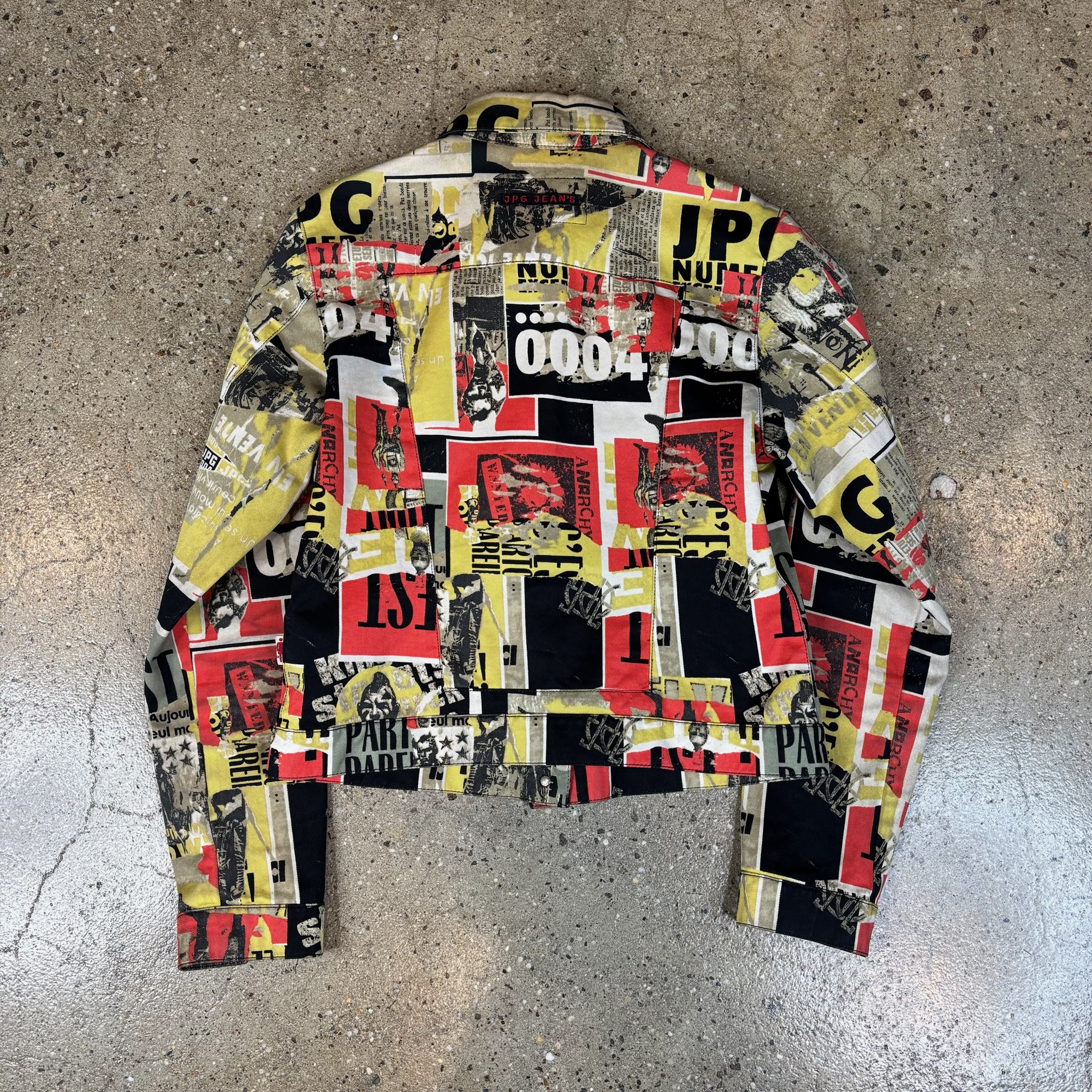 Jean Paul Gaultier 1997 Fight Racism Trucker Jacket - View 2