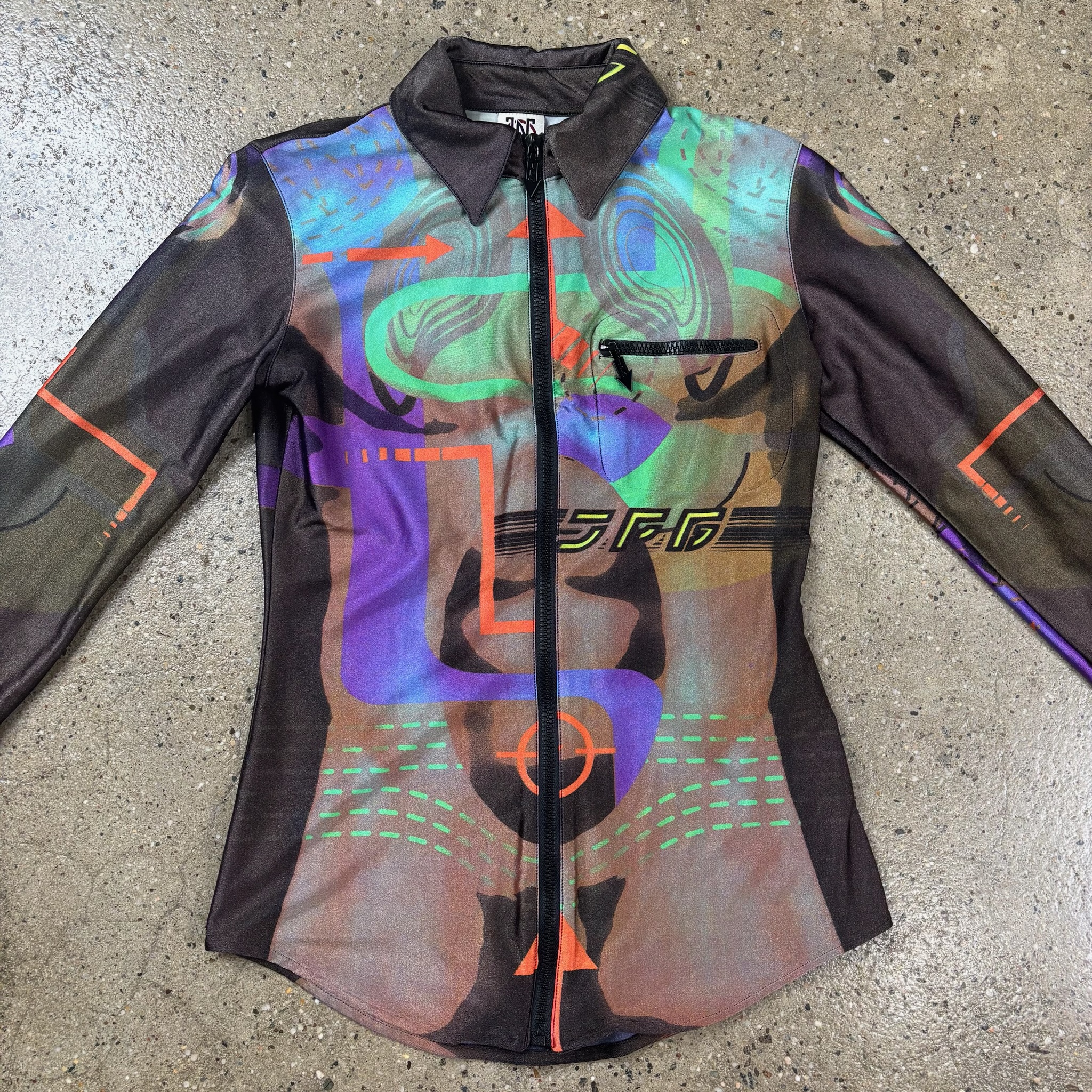 Jean Paul Gaultier Zip Up Shirt - View 2
