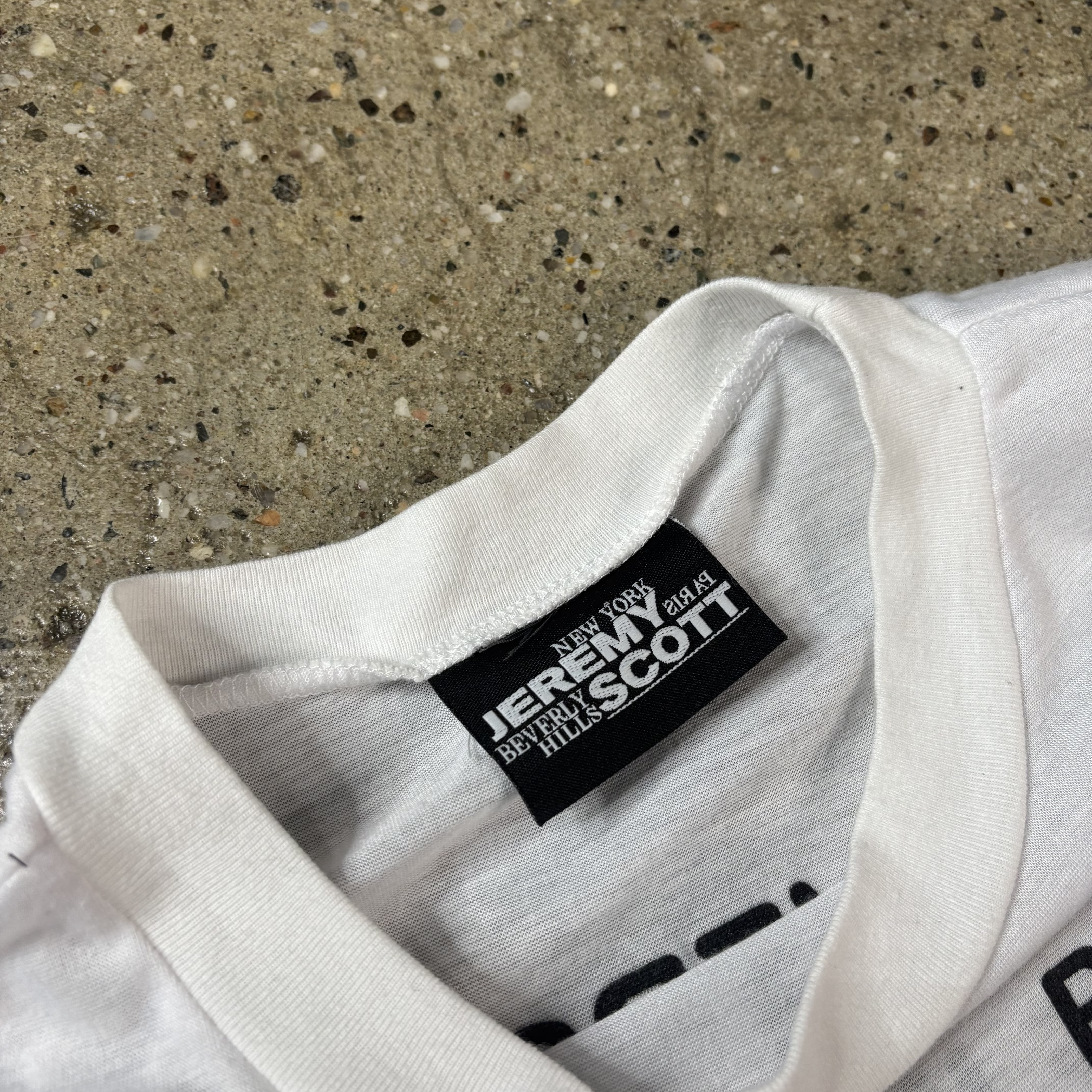 Jeremy Scott Washtag Sleeveless Tee - View 3