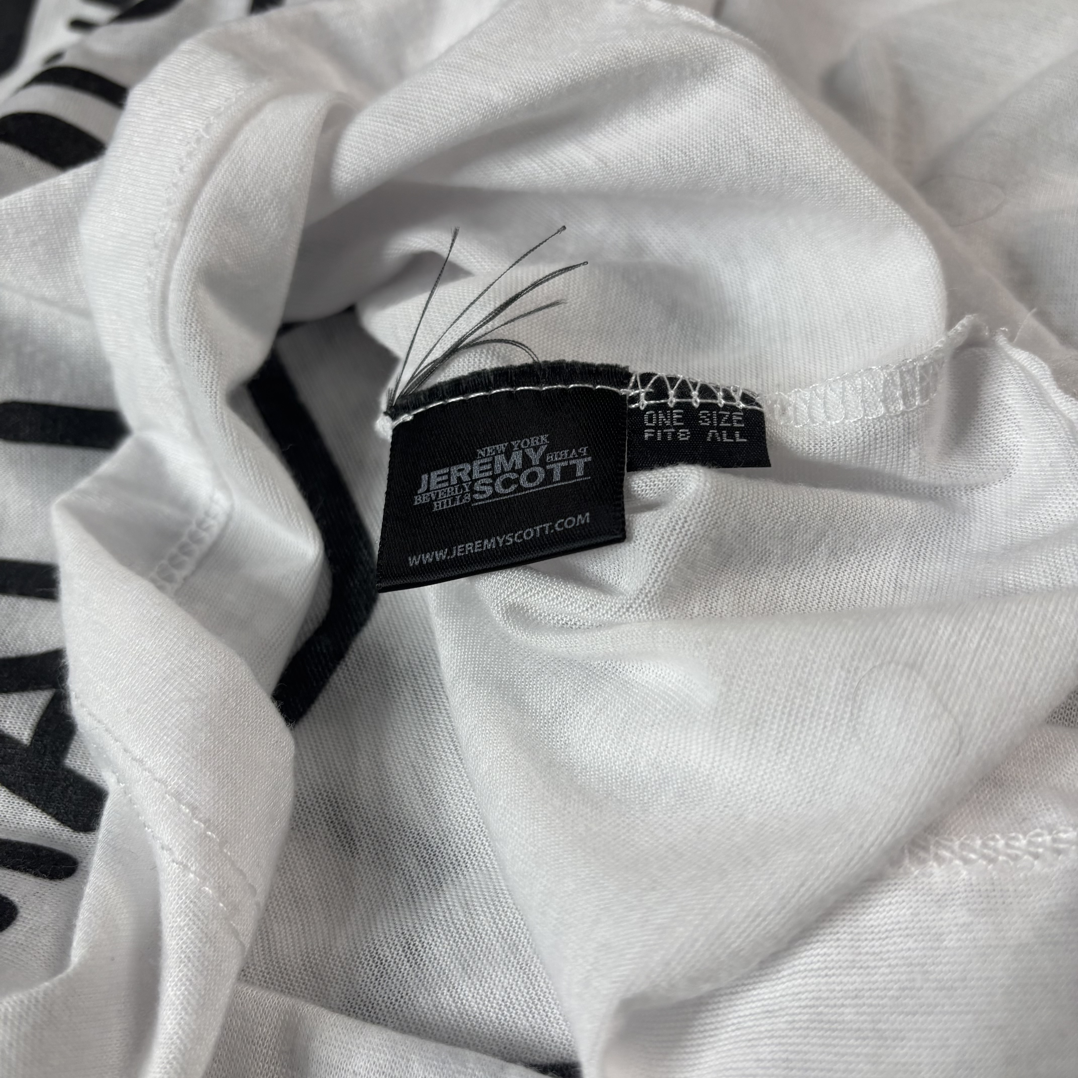 Jeremy Scott Washtag Sleeveless Tee - View 4