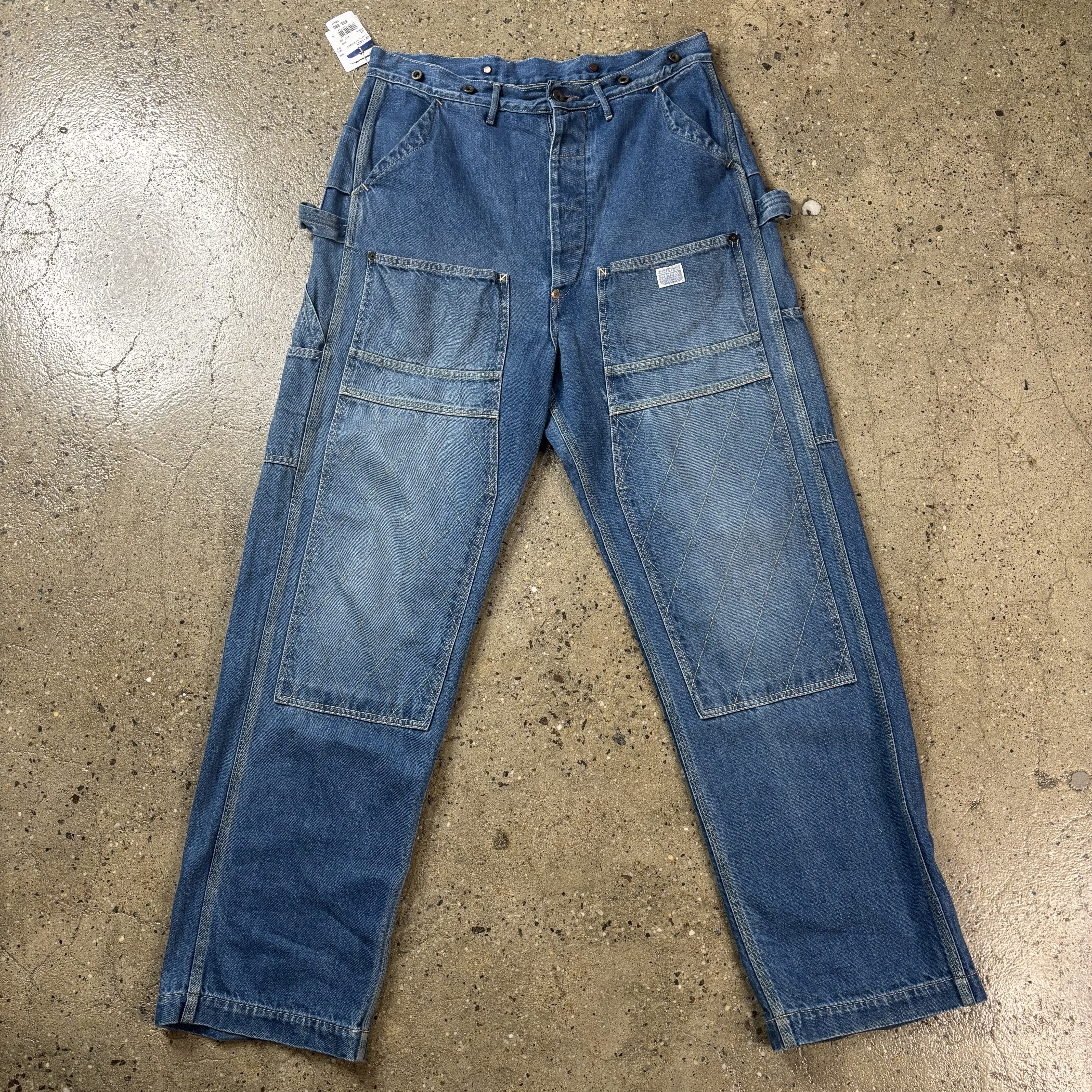 11.5Oz Denim Cargo Pants