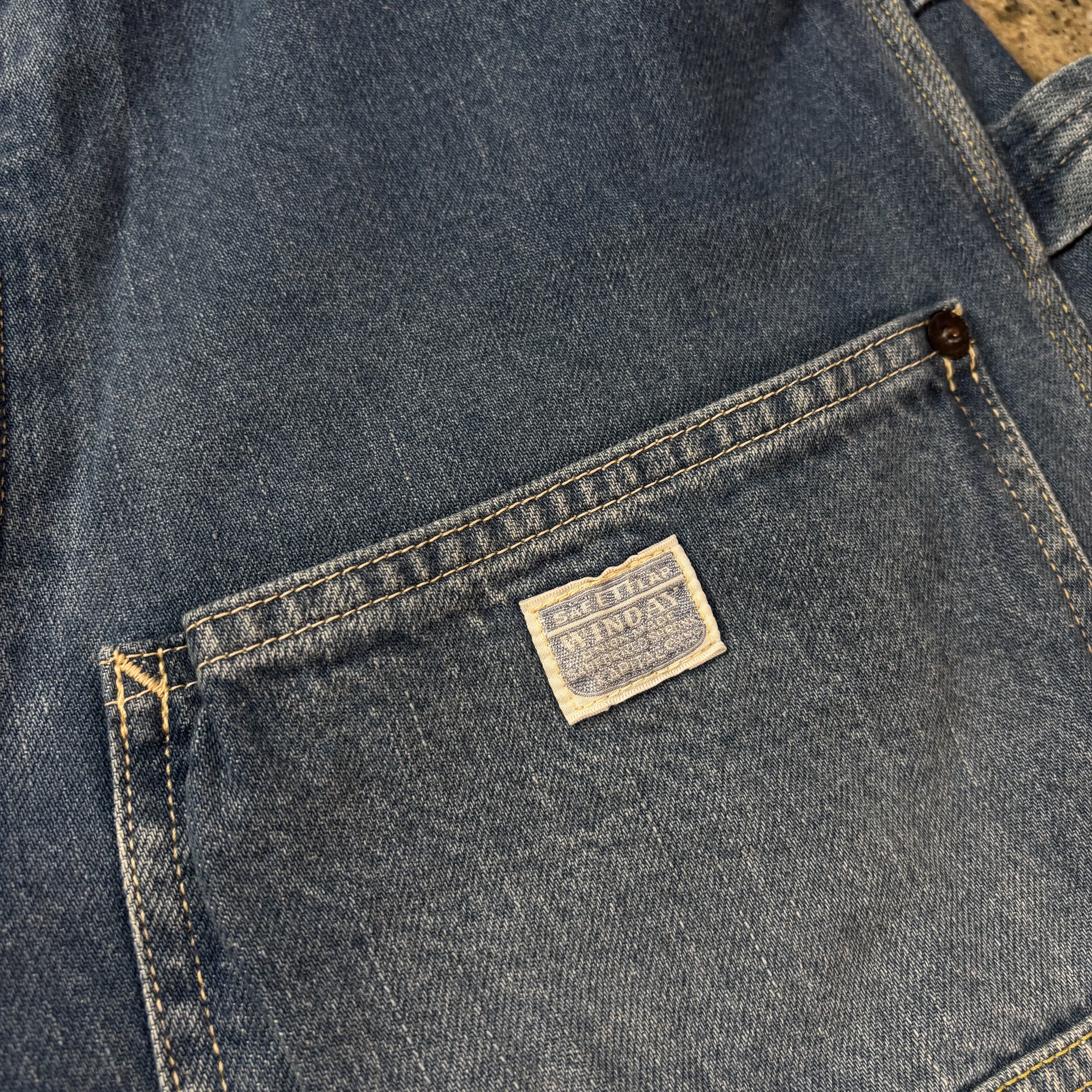 Kapital 11.5Oz Denim Cargo Pants - View 4