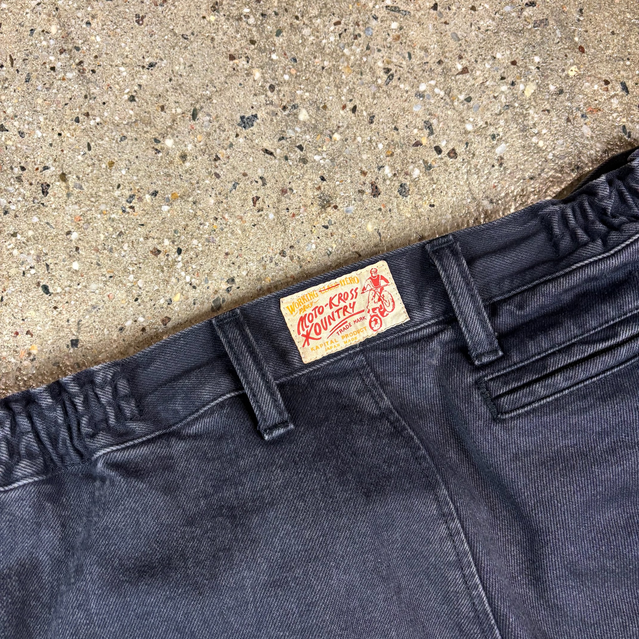 Kapital Padded Denim Pants - View 2