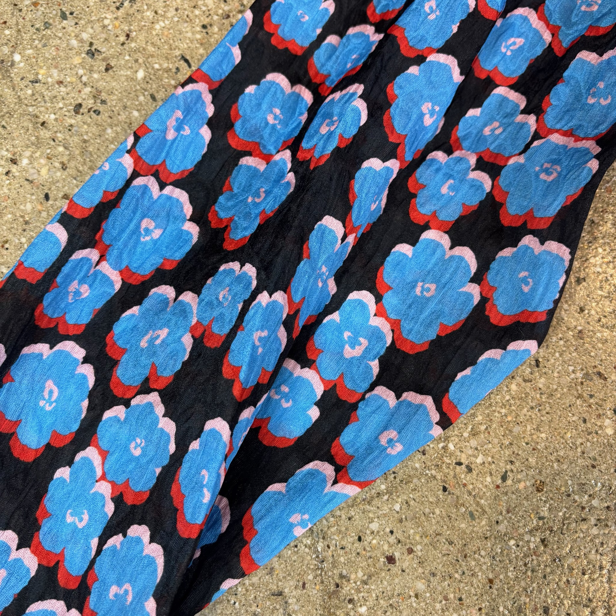 Lanvin Crinkle Flower Shirt - View 3