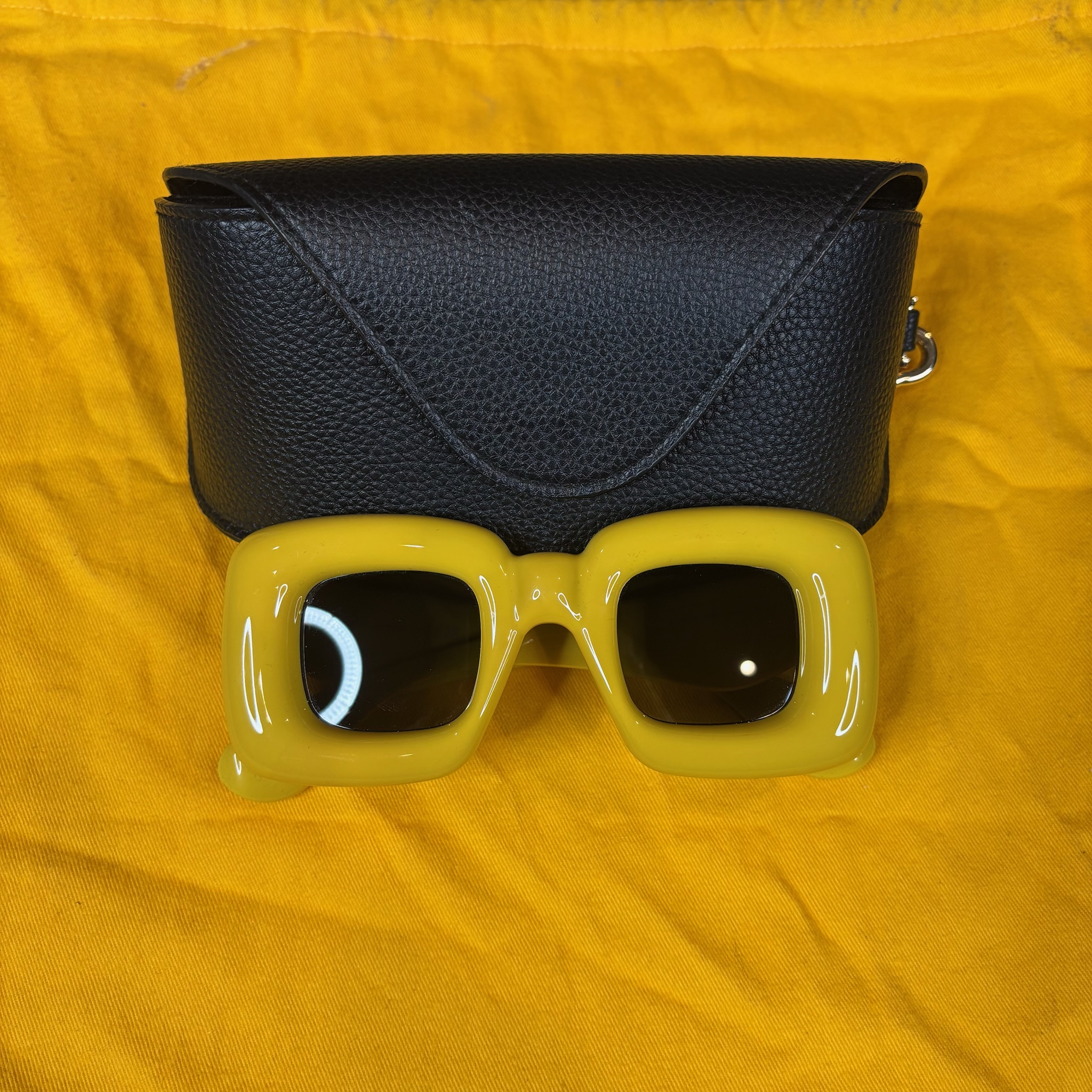 Square Puffer Glasses 